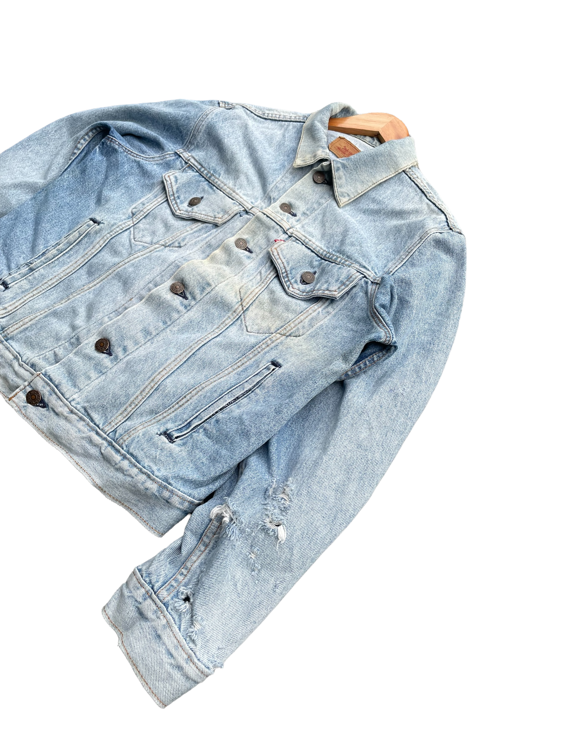 Vintage 1988 Levis 70506 e Distresed Jacket