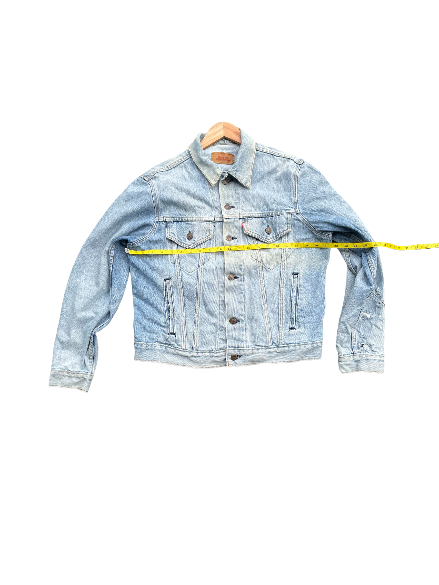 Vintage 1988 Levis 70506 e Distresed Jacket