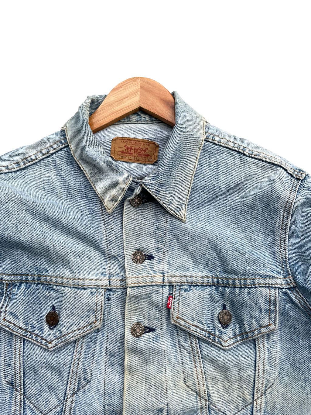 Vintage 1988 Levis 70506 e Distresed Jacket