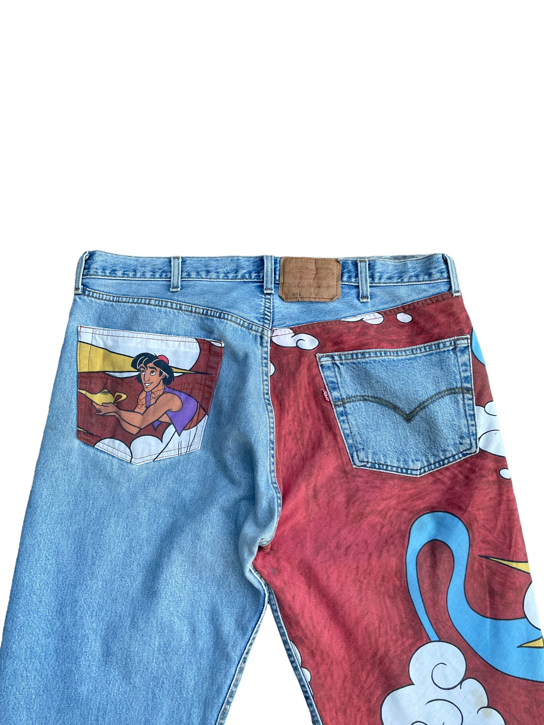 Vintage 1998 Levis 501 e Aladin