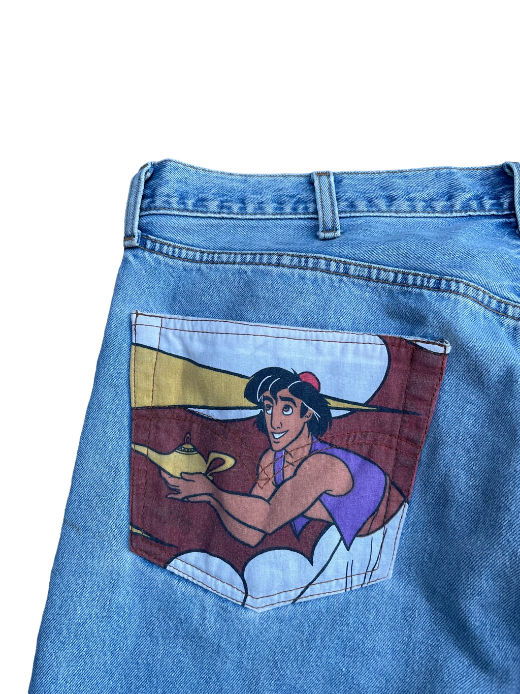 Vintage 1998 Levis 501 e Aladin