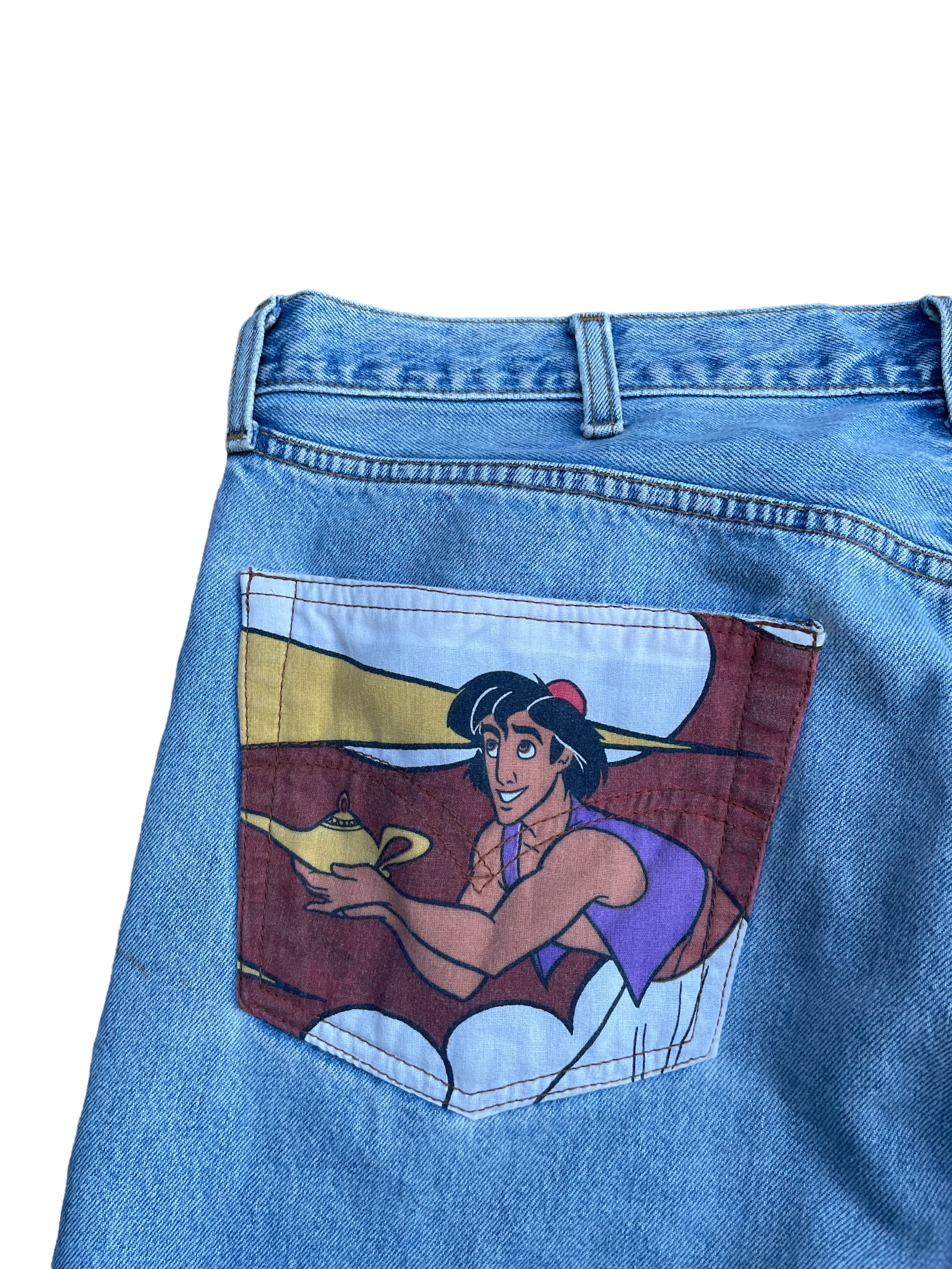 Vintage 1998 Levis 501 e Aladin