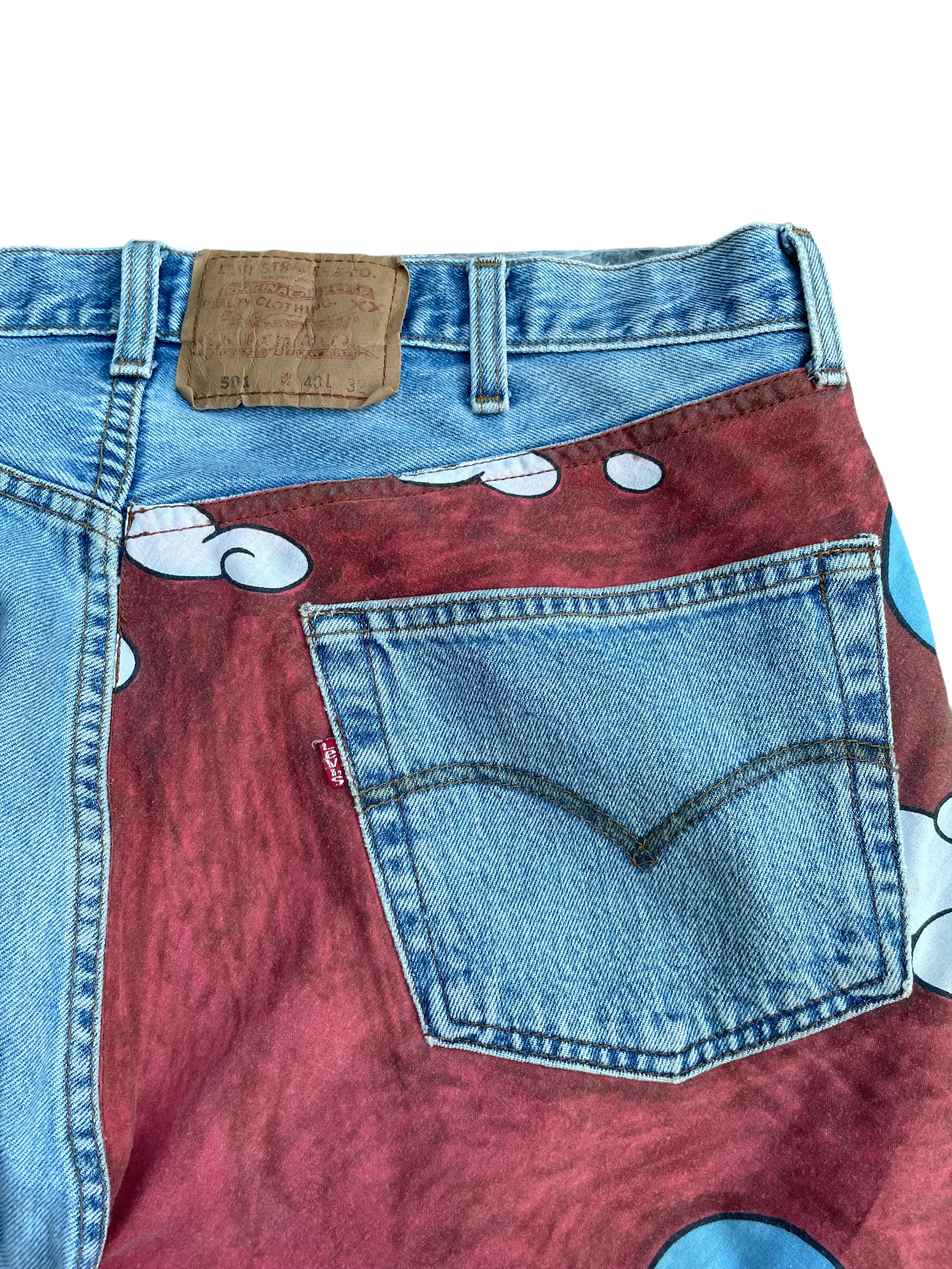 Vintage 1998 Levis 501 e Aladin