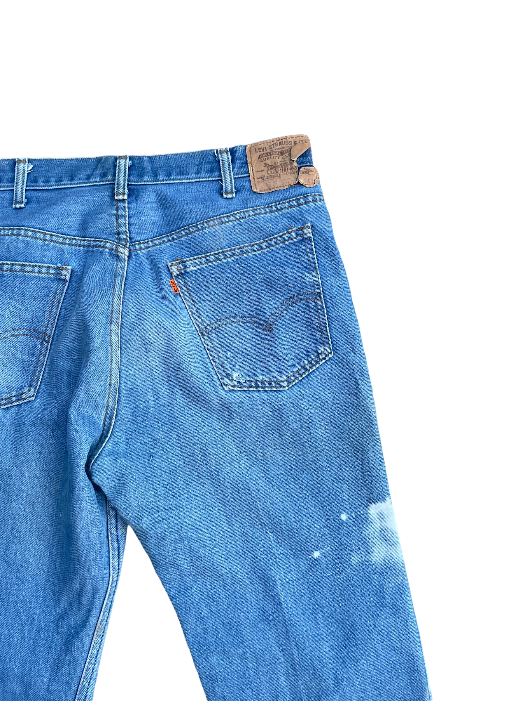 Vintage 1978 Levis 517 e Orange Tag