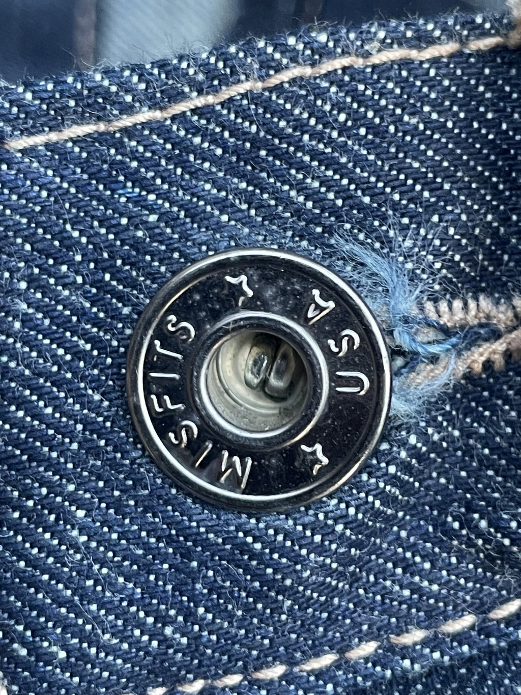 Vintage 70’s Misfits Usa Custom Denim