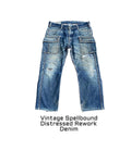 Vintage Spellbound Distresed & Rework Denim