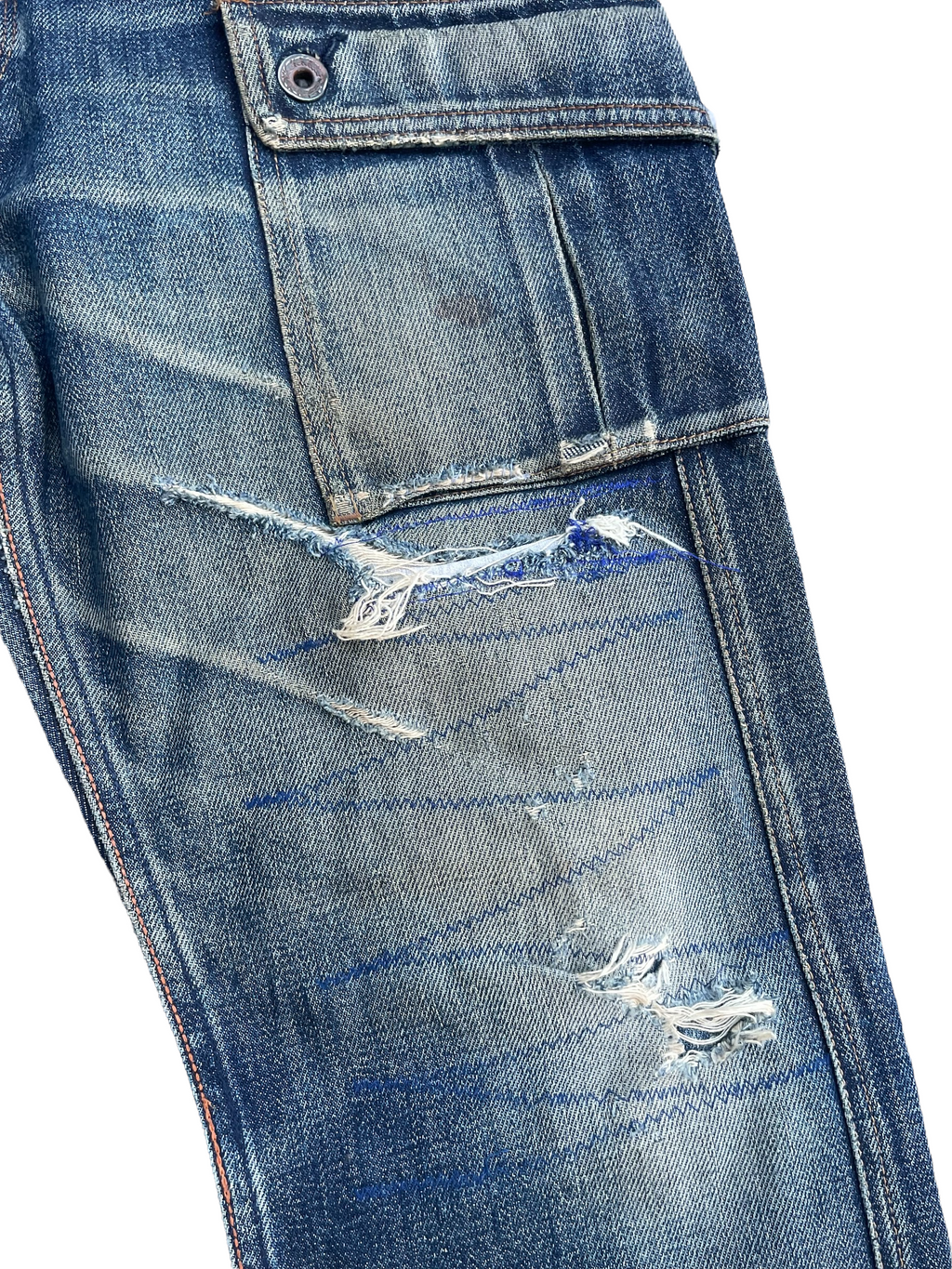 Vintage Spellbound Distresed & Rework Denim