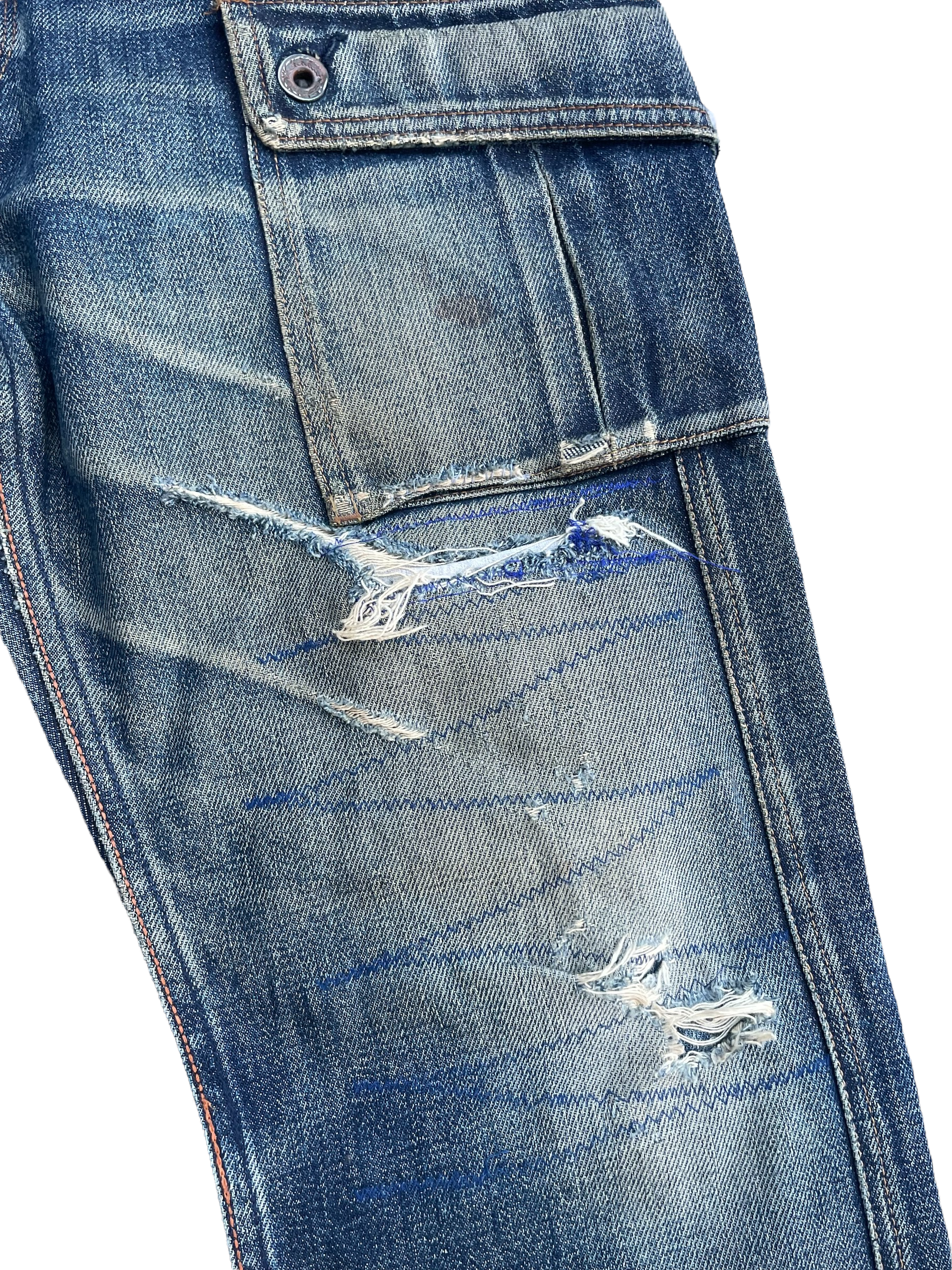 Vintage Spellbound Distresed & Rework Denim