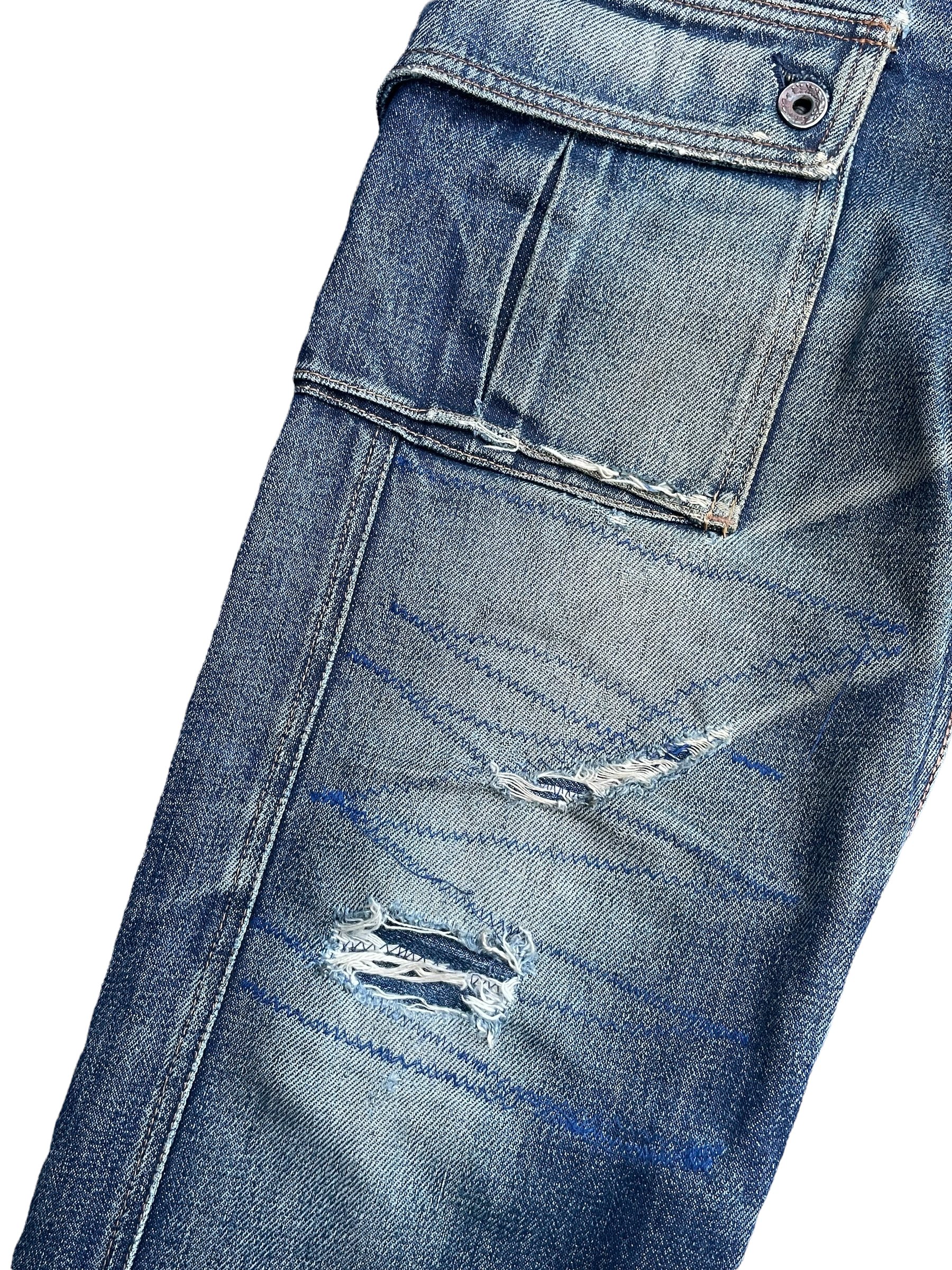 Vintage Spellbound Distresed & Rework Denim