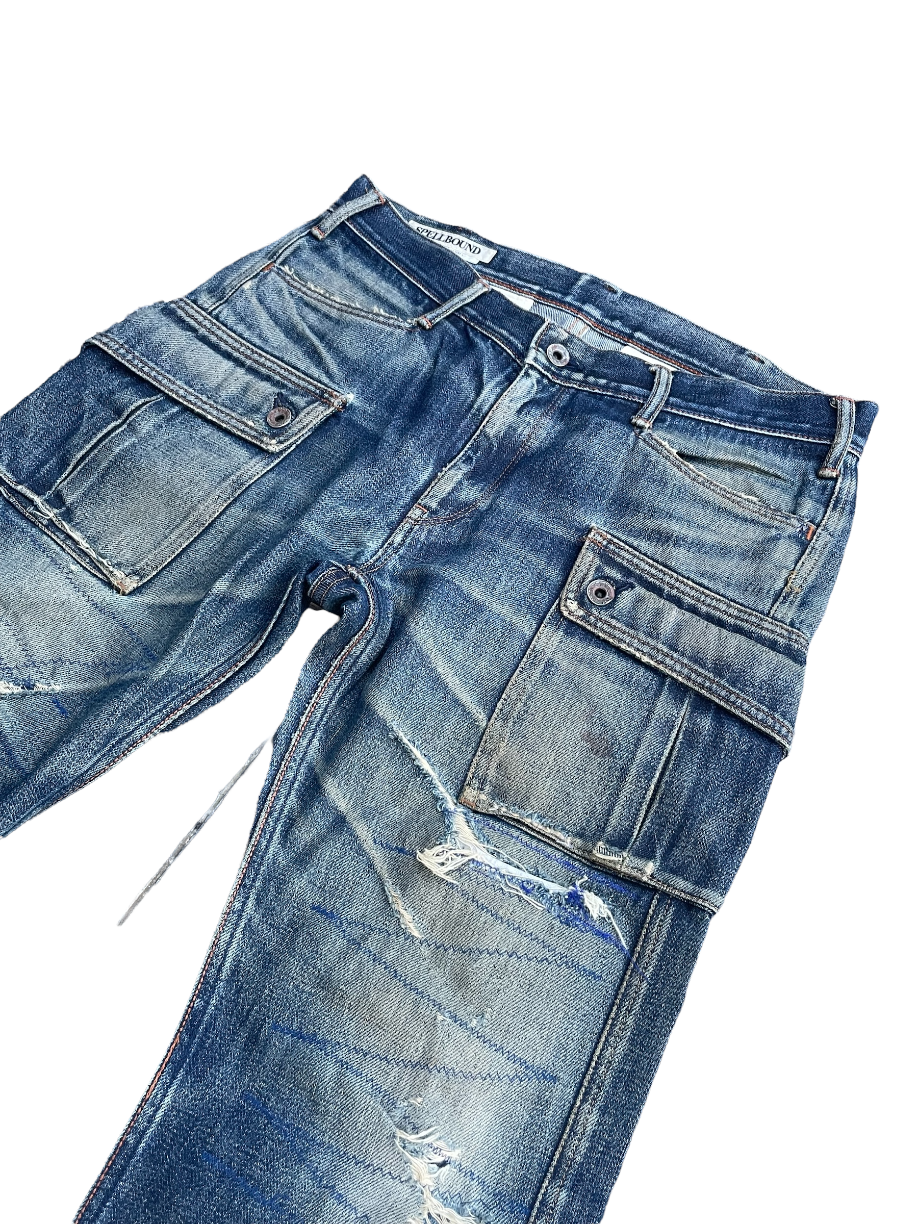 Vintage Spellbound Distresed & Rework Denim
