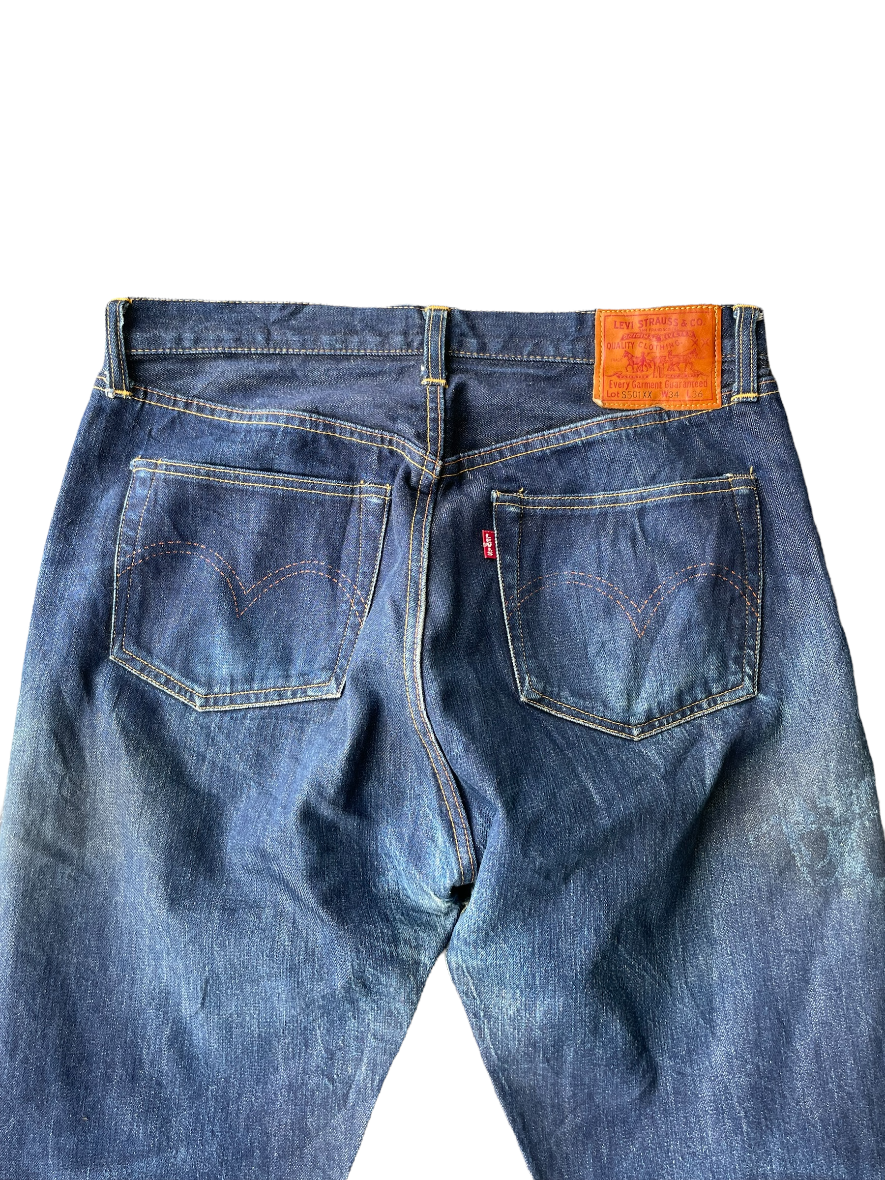 Vintage 2000 Levis Lot S501XX E 1944 Model