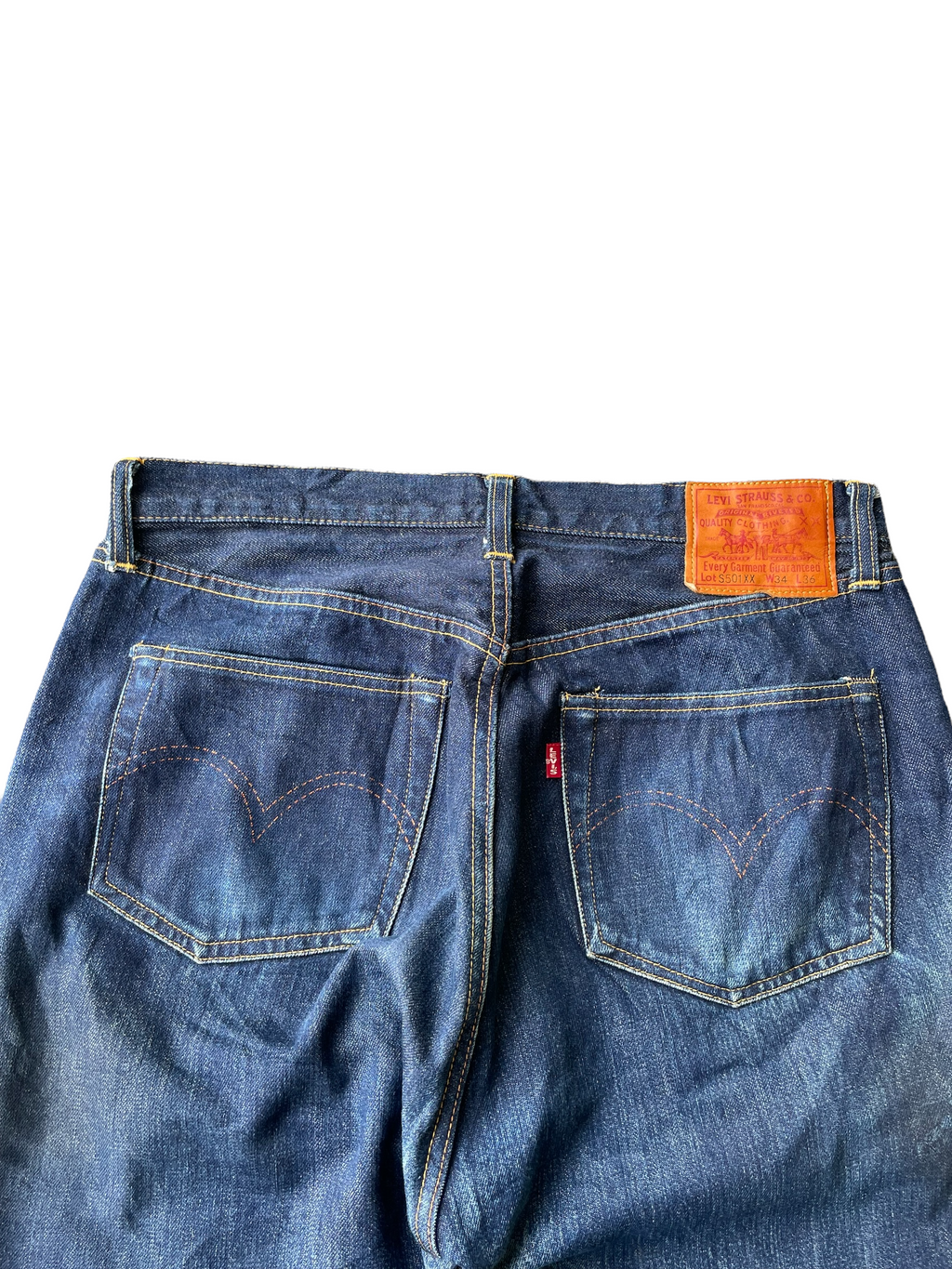 Vintage 2000 Levis Lot S501XX E 1944 Model