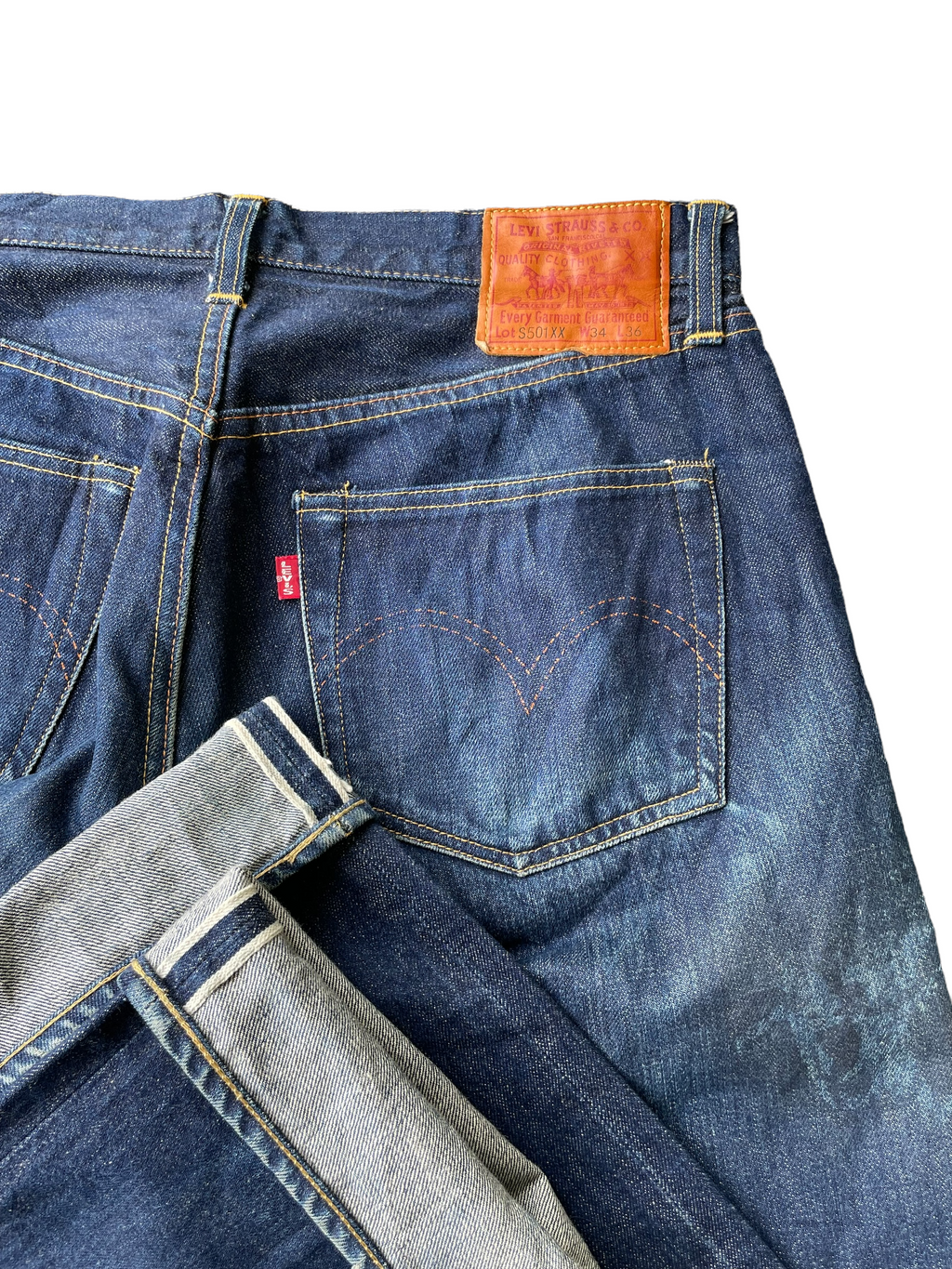 Vintage 2000 Levis Lot S501XX E 1944 Model
