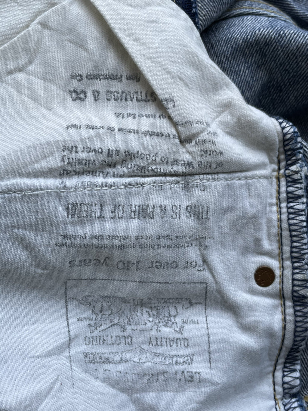 Vintage 1997 Levis 503B XX E