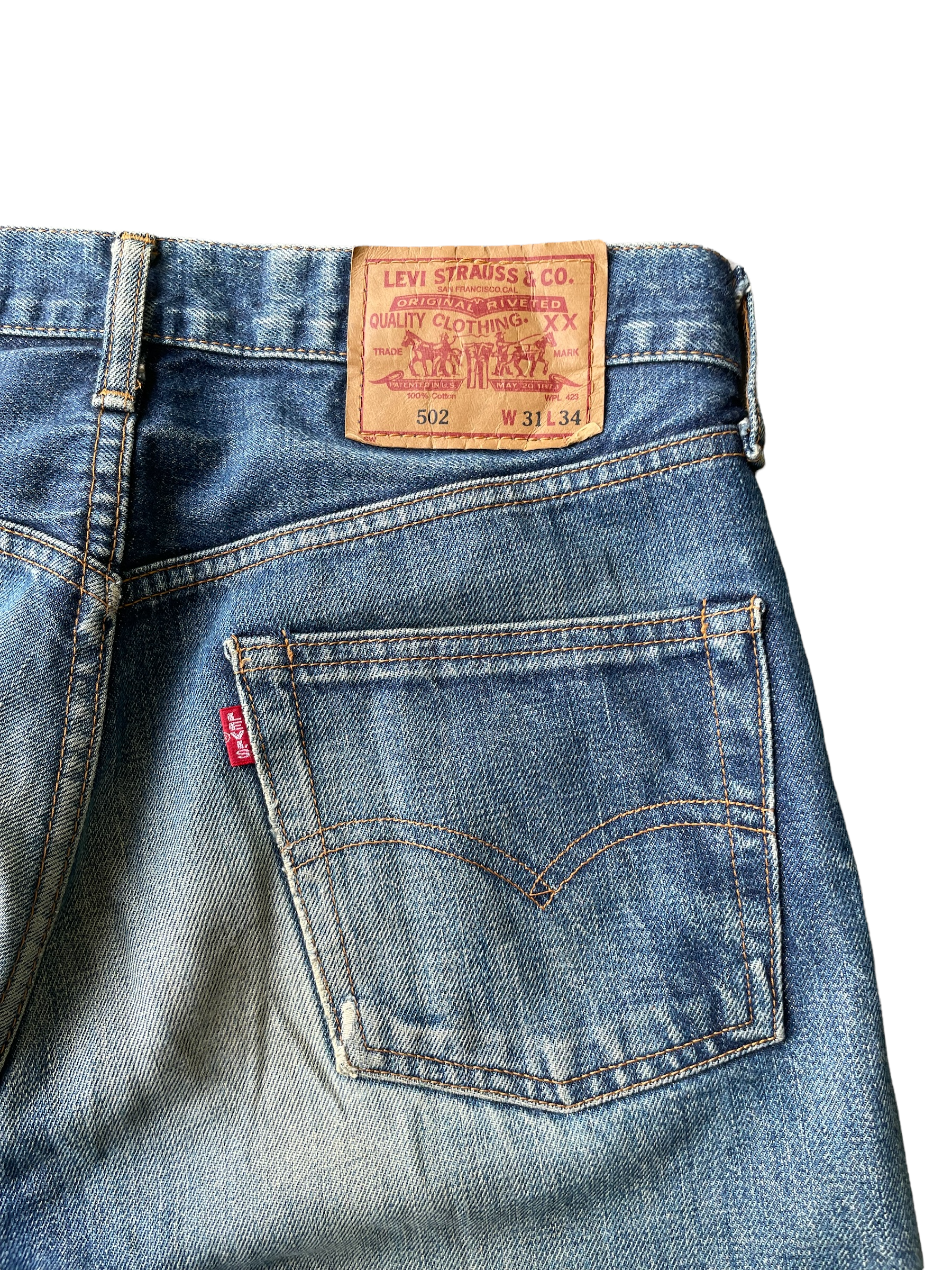 Vintage 1995 Levis 502XX E