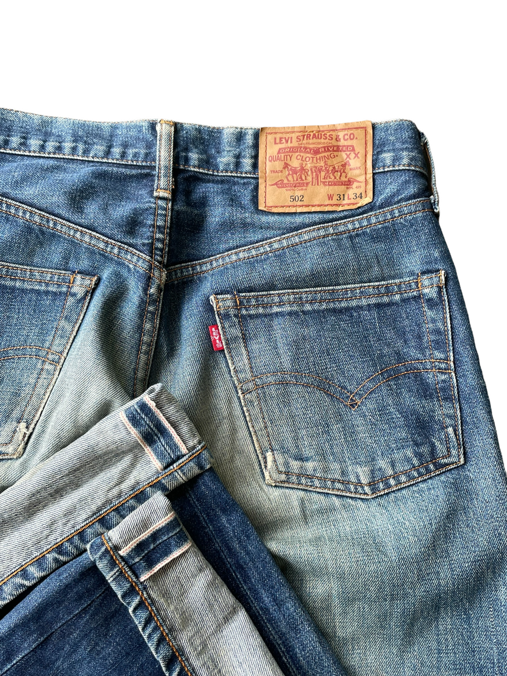 Vintage 1995 Levis 502XX E