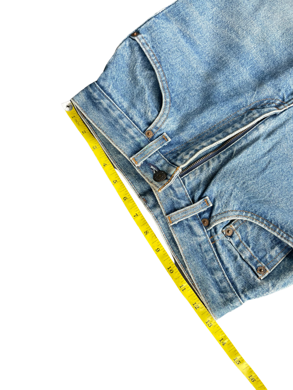 Vintage 1985 Levis 210 e Stone Wash Denim