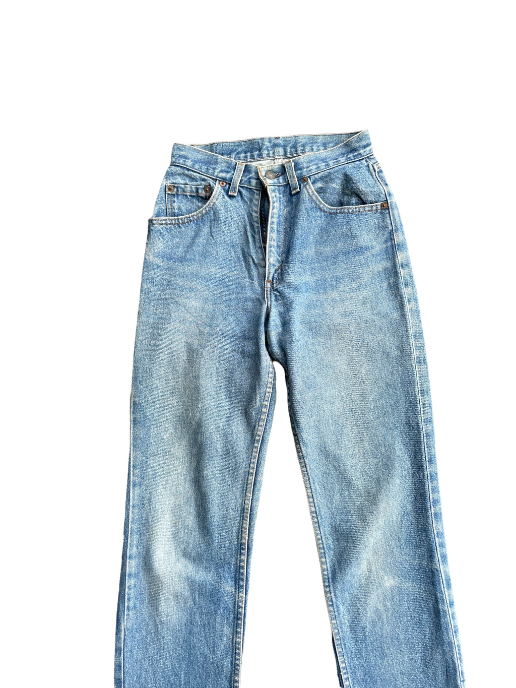 Vintage 1985 Levis 210 e Stone Wash Denim