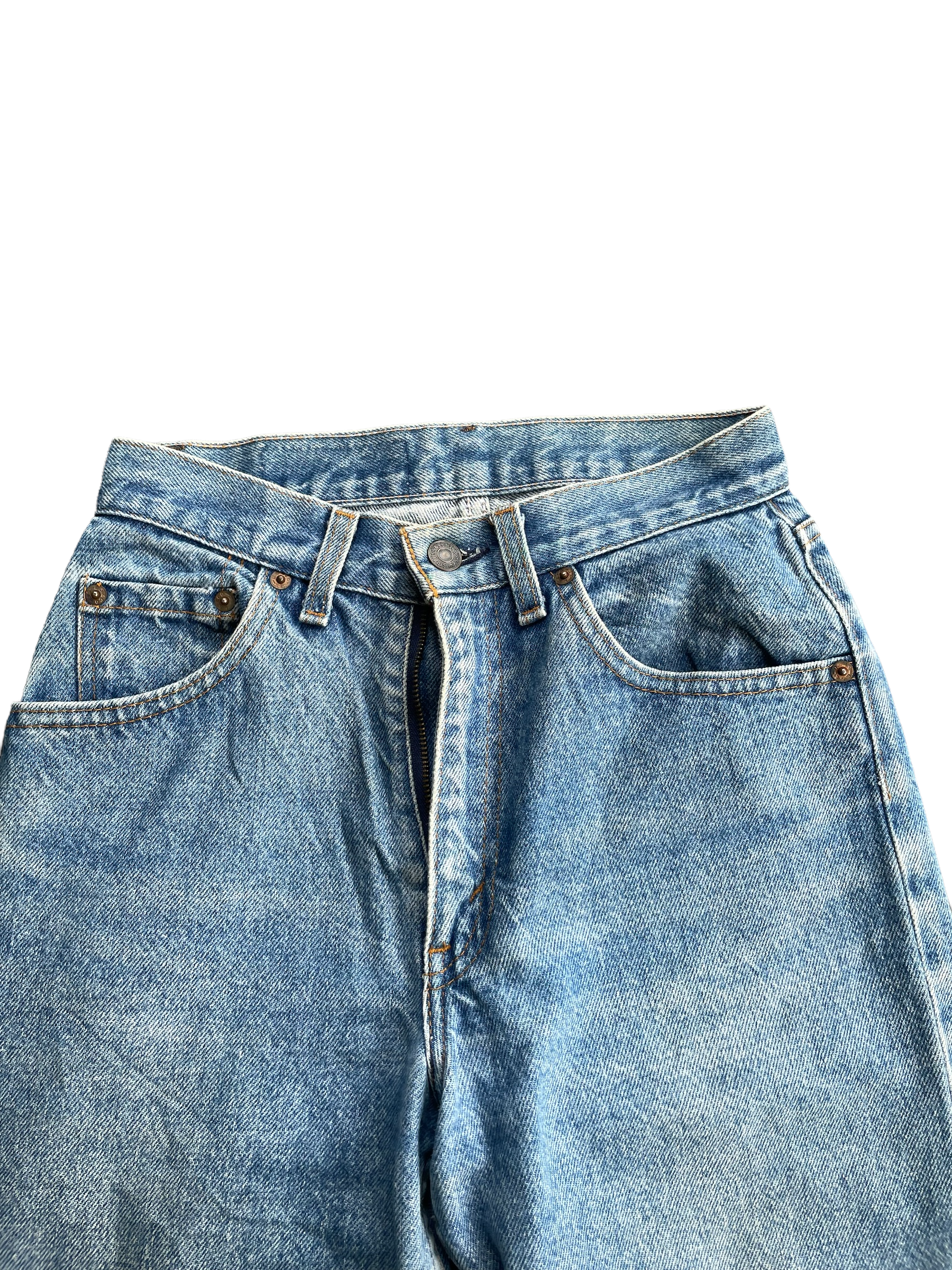 Vintage 1985 Levis 210 e Stone Wash Denim