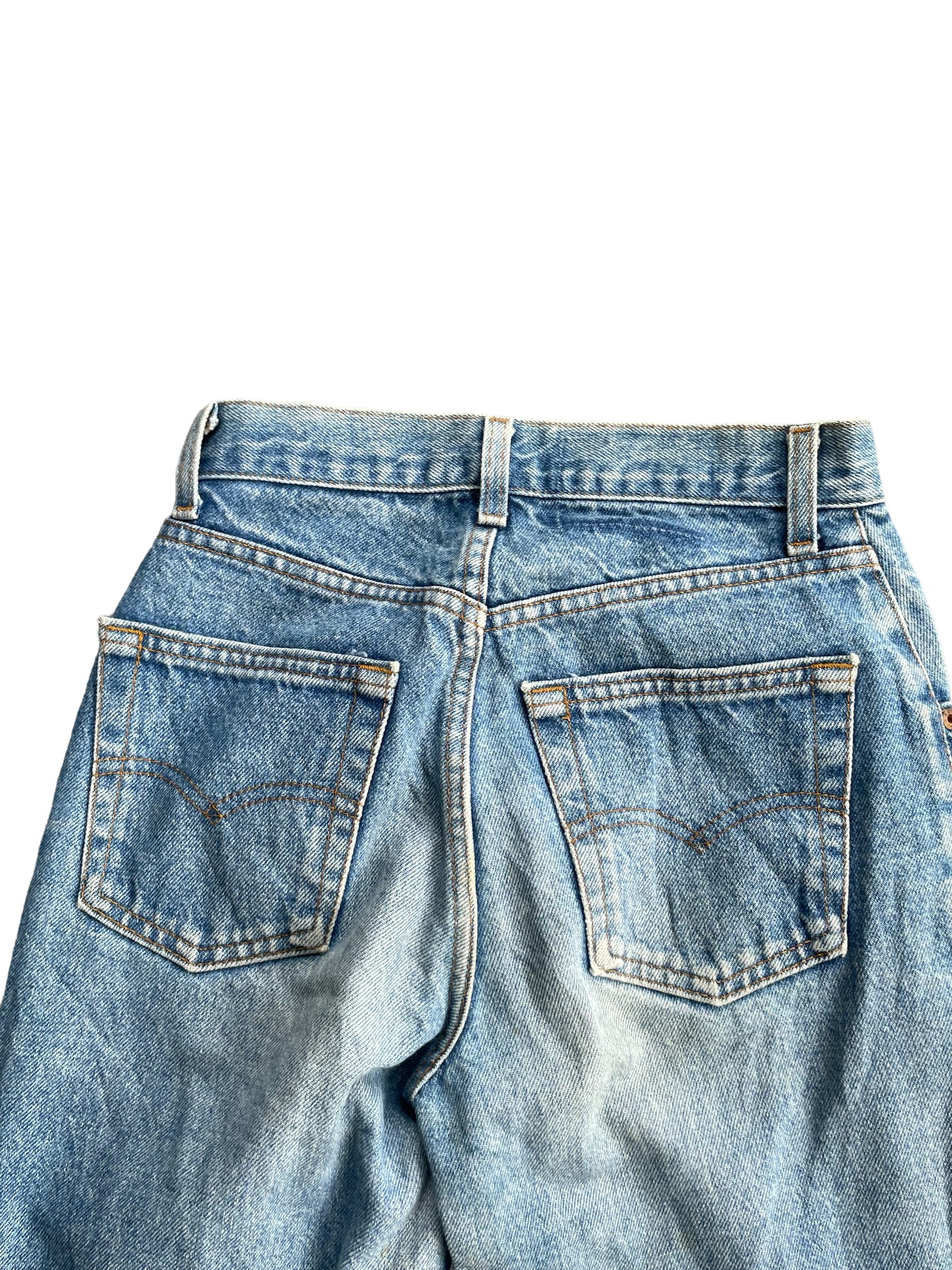 Vintage 1985 Levis 210 e Stone Wash Denim