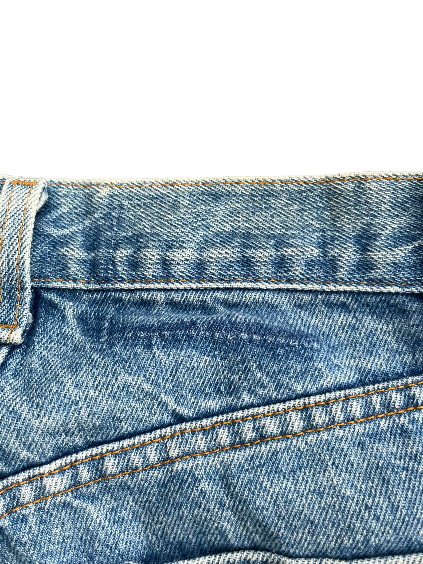 Vintage 1985 Levis 210 e Stone Wash Denim