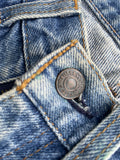 Vintage 1985 Levis 210 e Stone Wash Denim