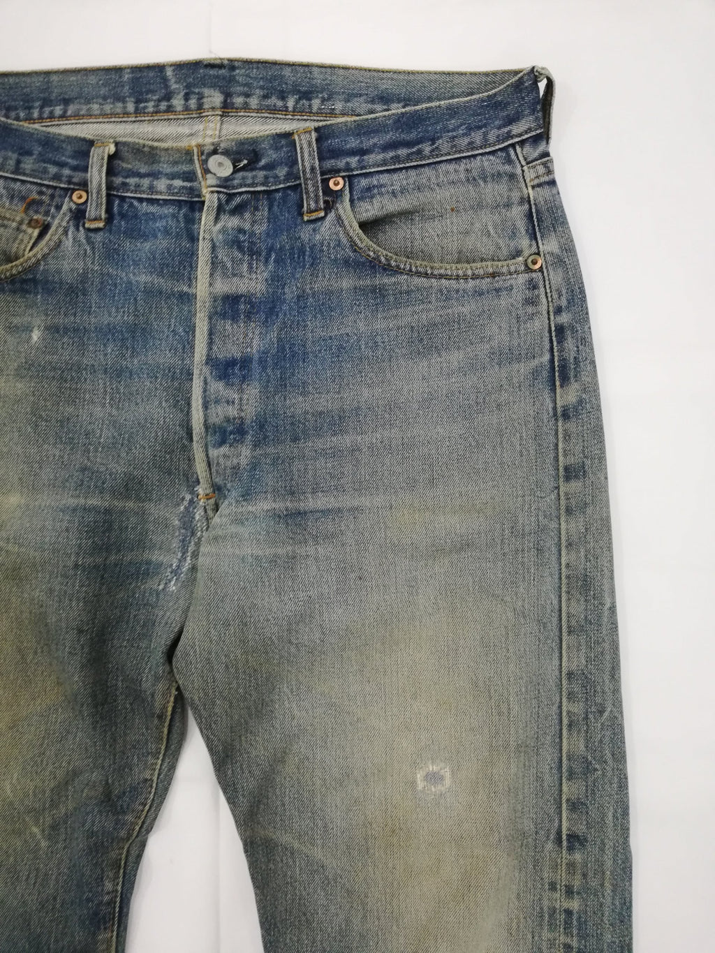 W35 Vintage 70s 80s Levis 501 Redline #6 Selvedge Jeans