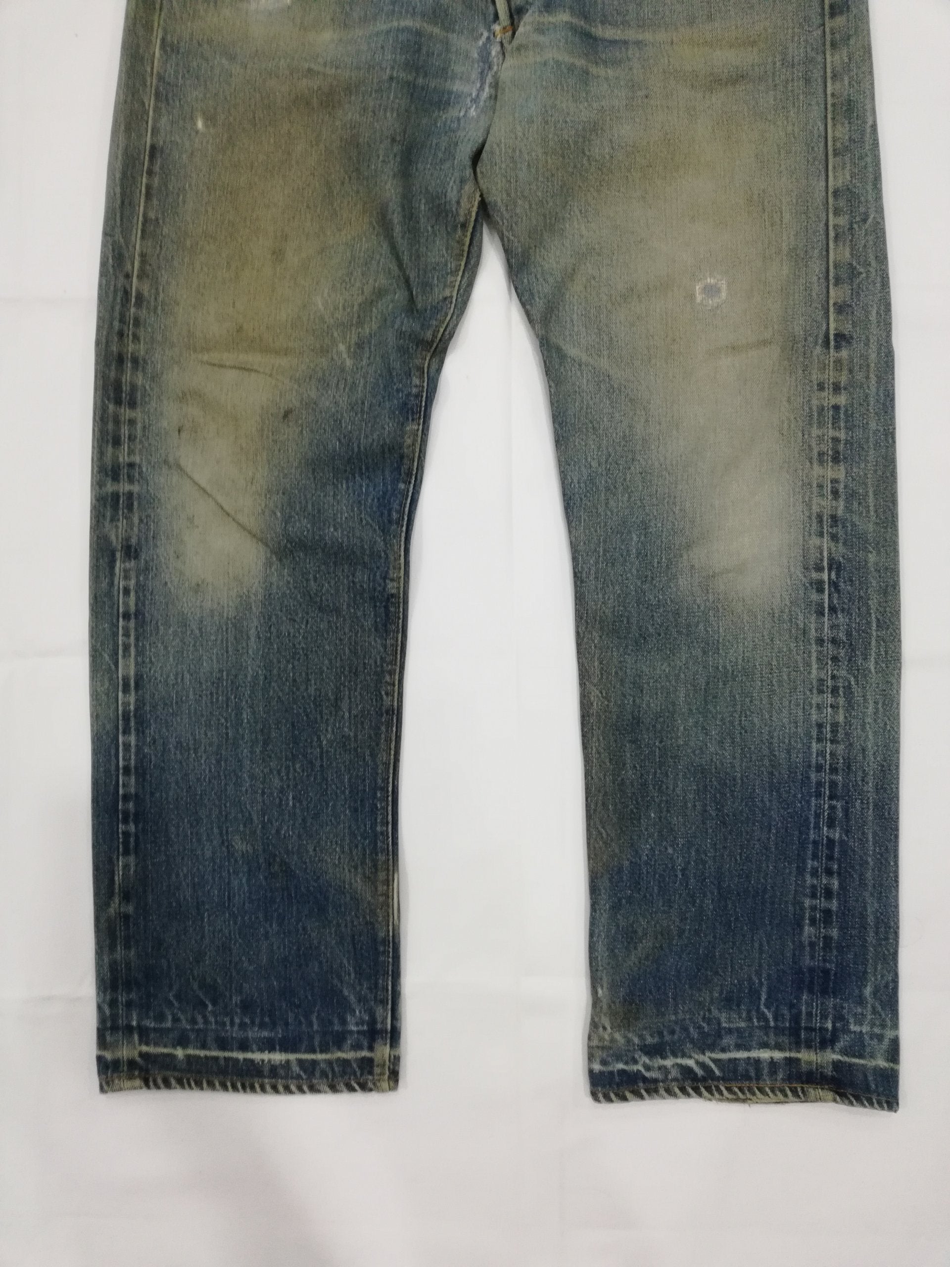 W35 Vintage 70s 80s Levis 501 Redline #6 Selvedge Jeans