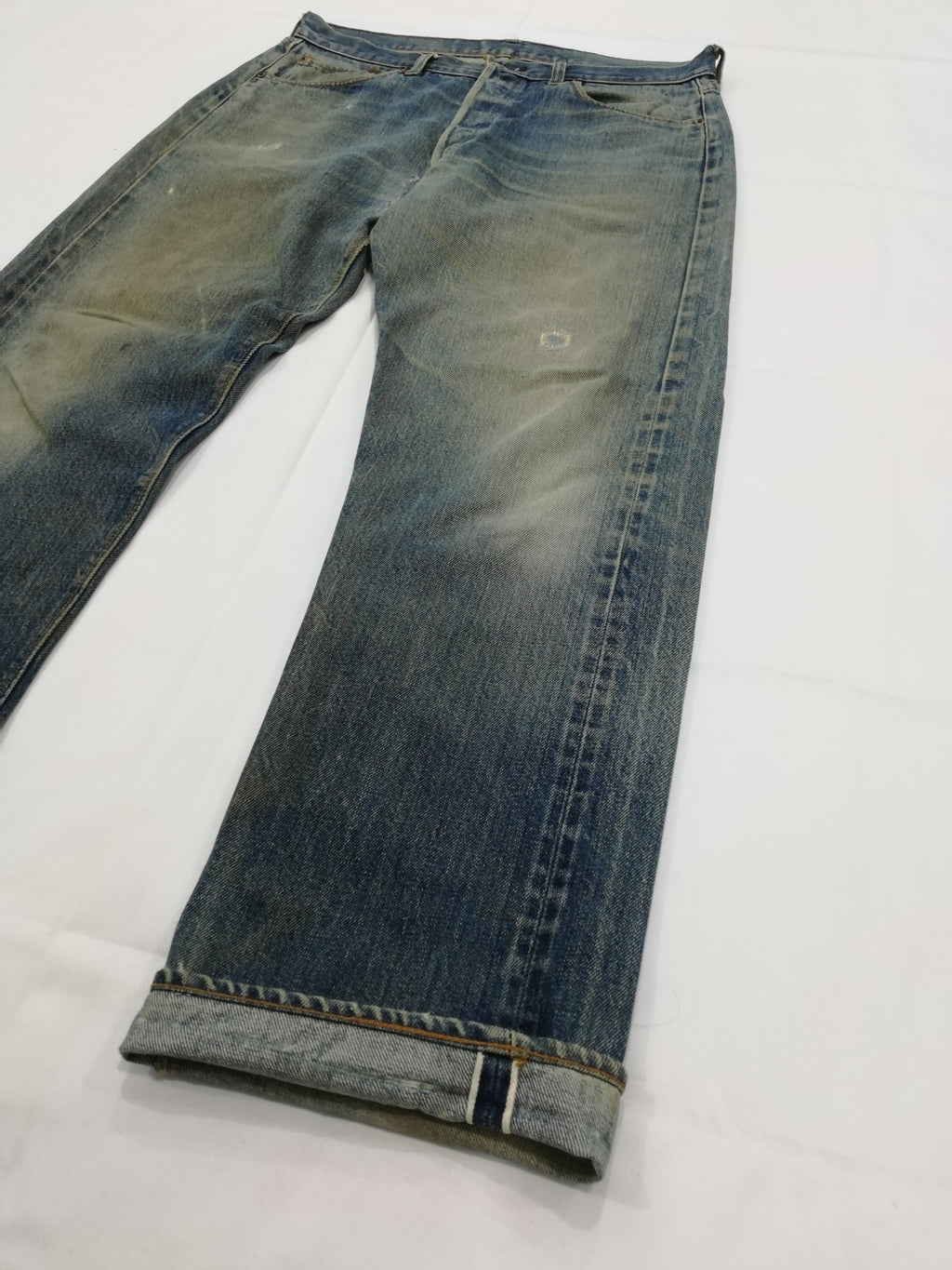 W35 Vintage 70s 80s Levis 501 Redline #6 Selvedge Jeans