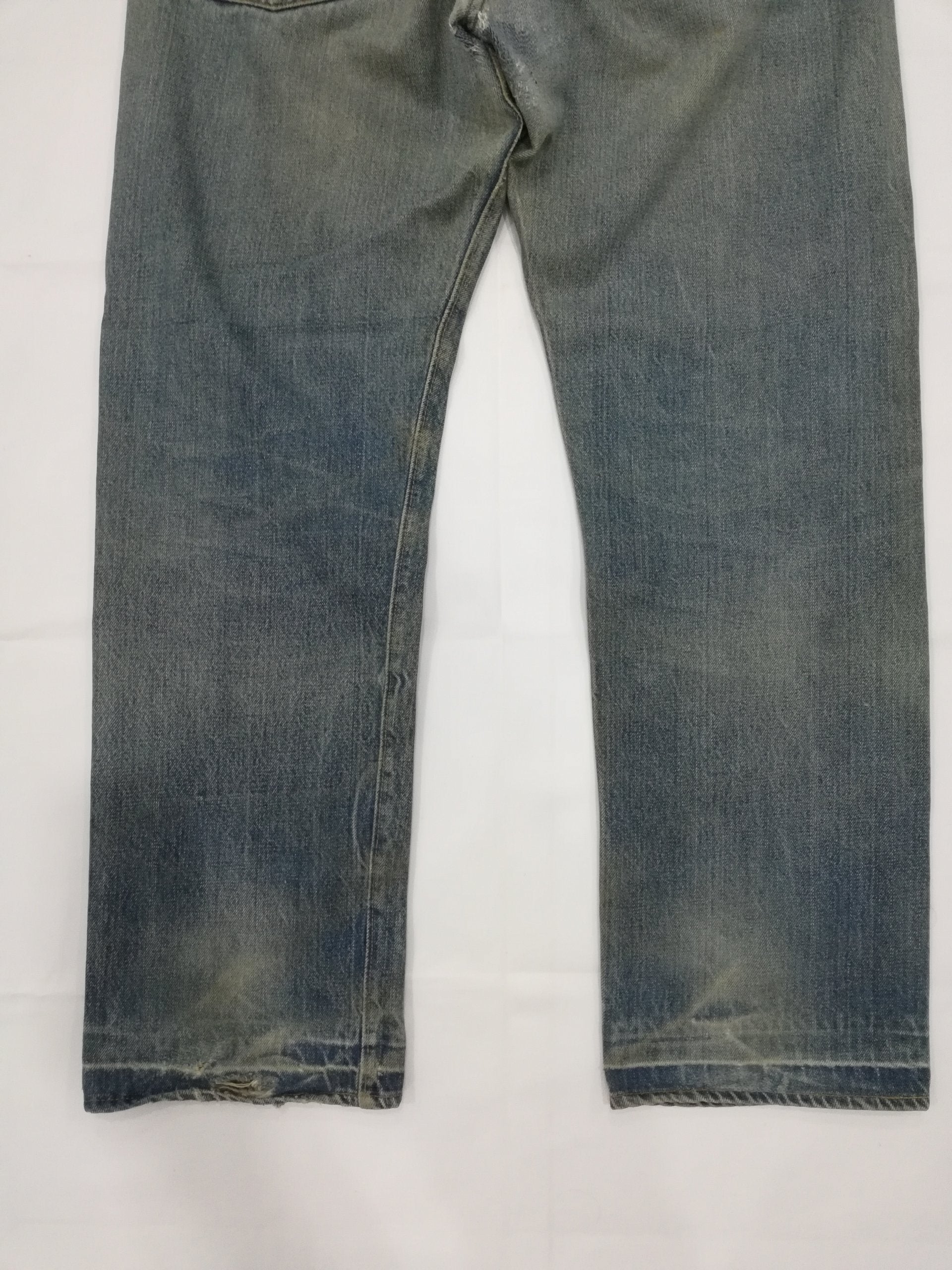 W35 Vintage 70s 80s Levis 501 Redline #6 Selvedge Jeans