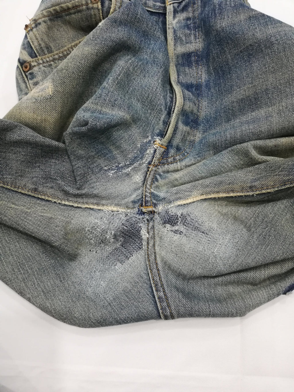 W35 Vintage 70s 80s Levis 501 Redline #6 Selvedge Jeans