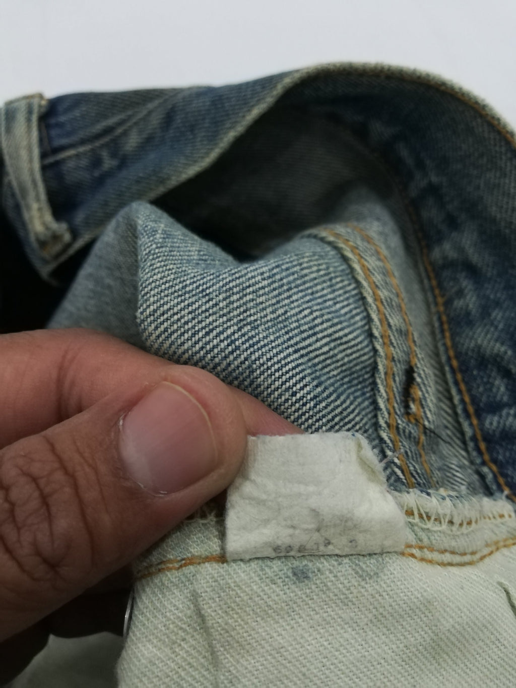 W35 Vintage 70s 80s Levis 501 Redline #6 Selvedge Jeans
