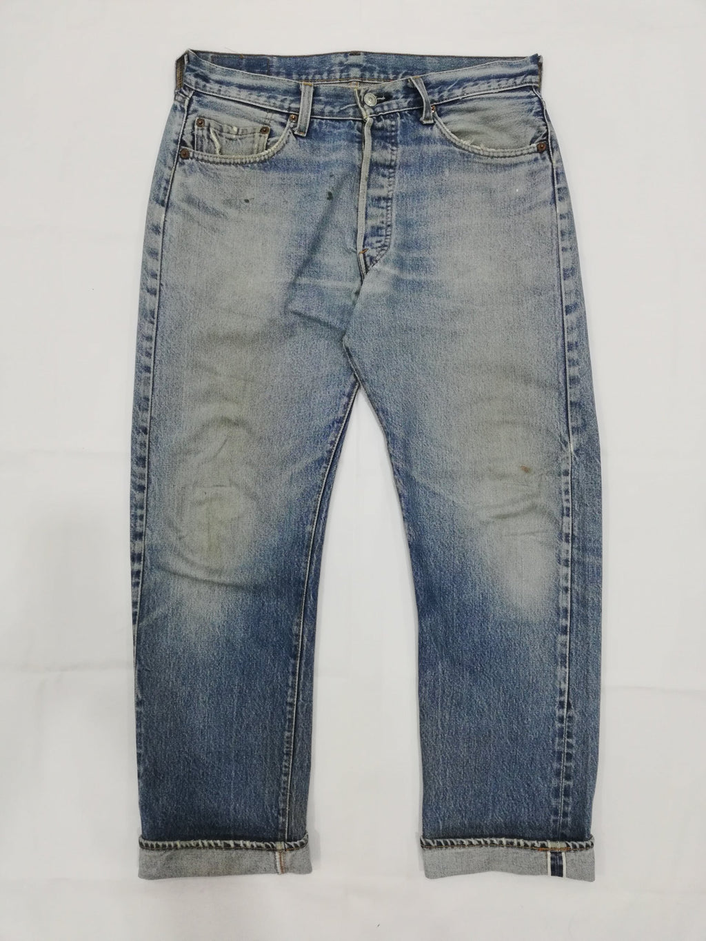 W33 Vintage 80s Levis 501 Redline #524 Selvedge Jeans