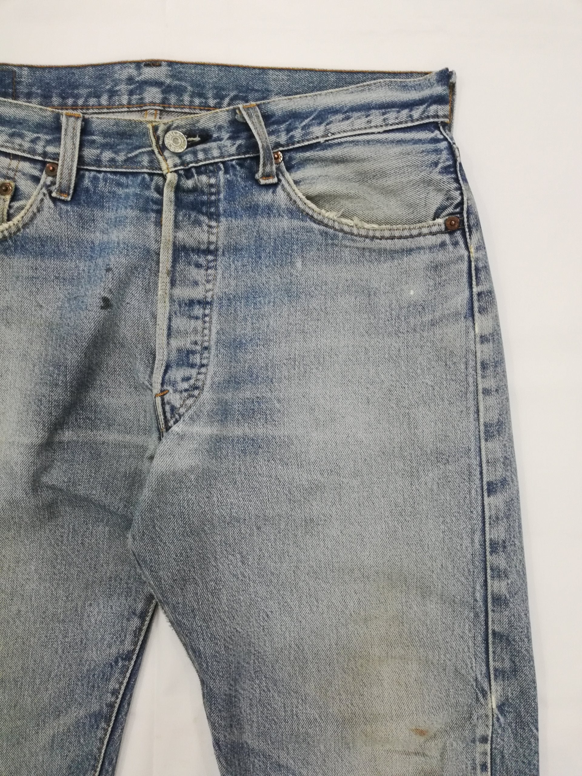 W33 Vintage 80s Levis 501 Redline #524 Selvedge Jeans