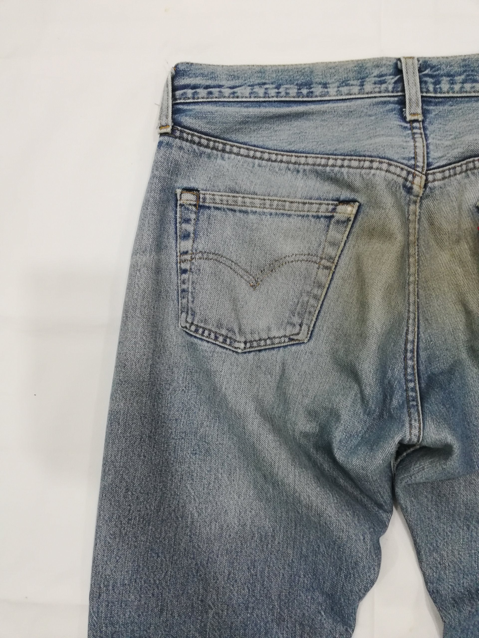 W33 Vintage 80s Levis 501 Redline #524 Selvedge Jeans