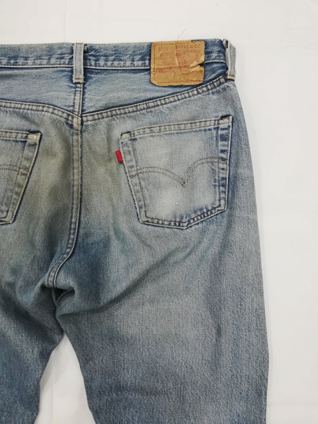 W33 Vintage 80s Levis 501 Redline #524 Selvedge Jeans