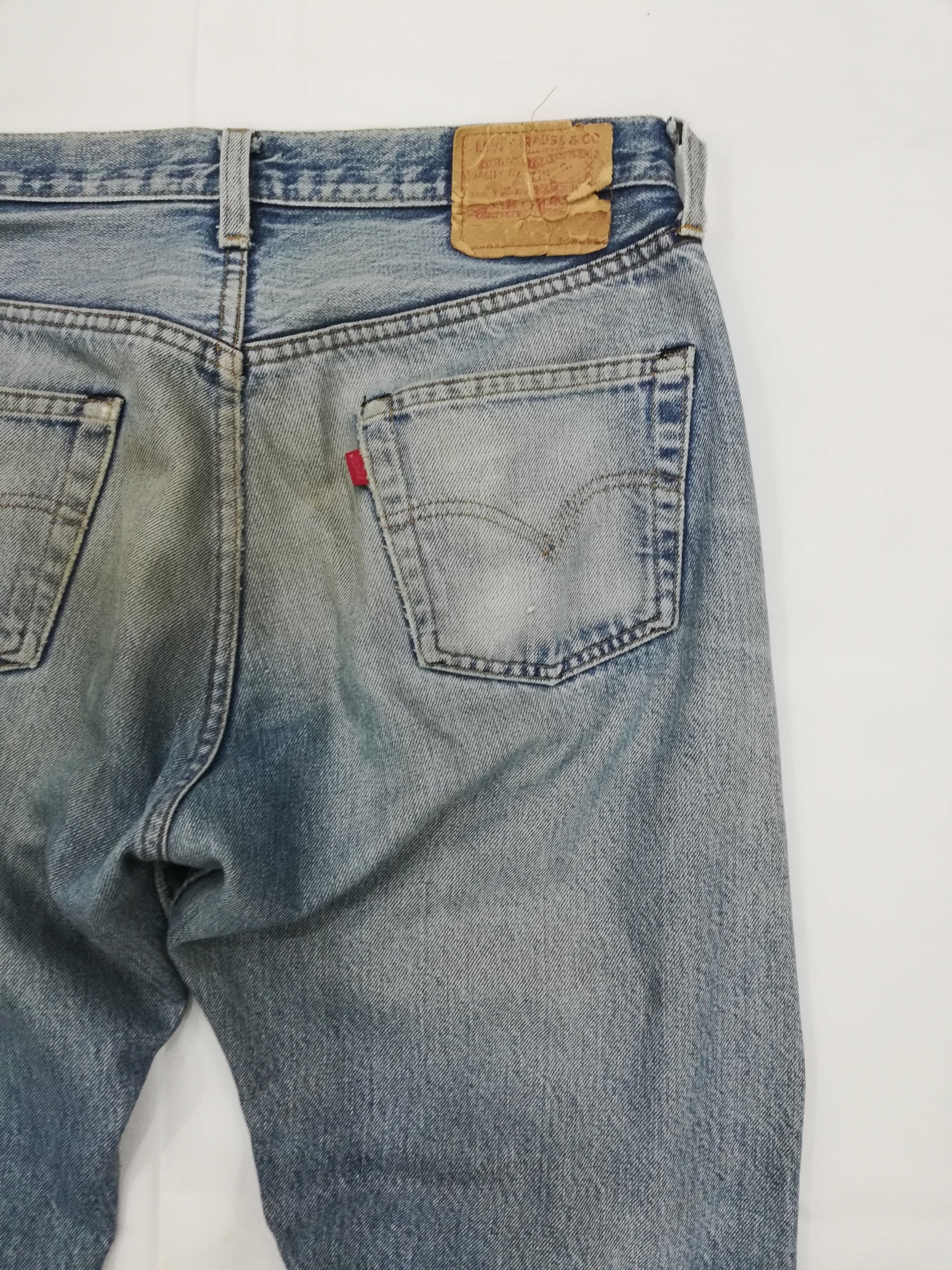 W33 Vintage 80s Levis 501 Redline #524 Selvedge Jeans