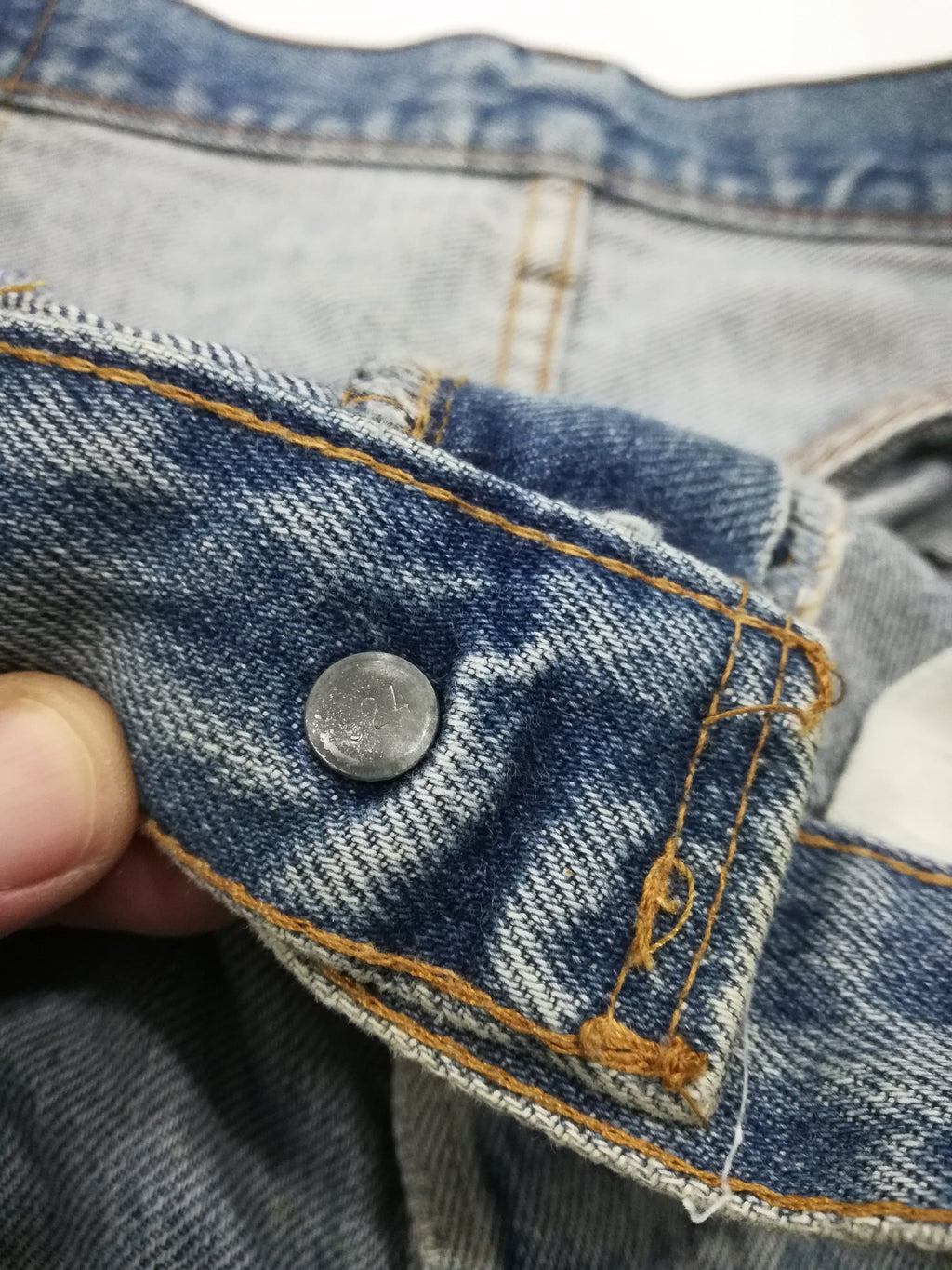 W33 Vintage 80s Levis 501 Redline #524 Selvedge Jeans