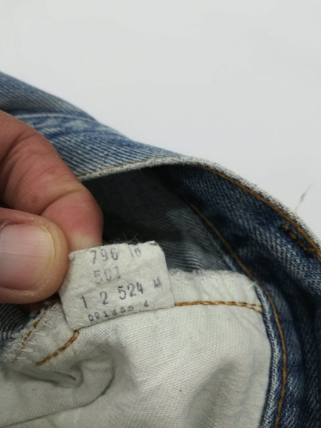 W33 Vintage 80s Levis 501 Redline #524 Selvedge Jeans