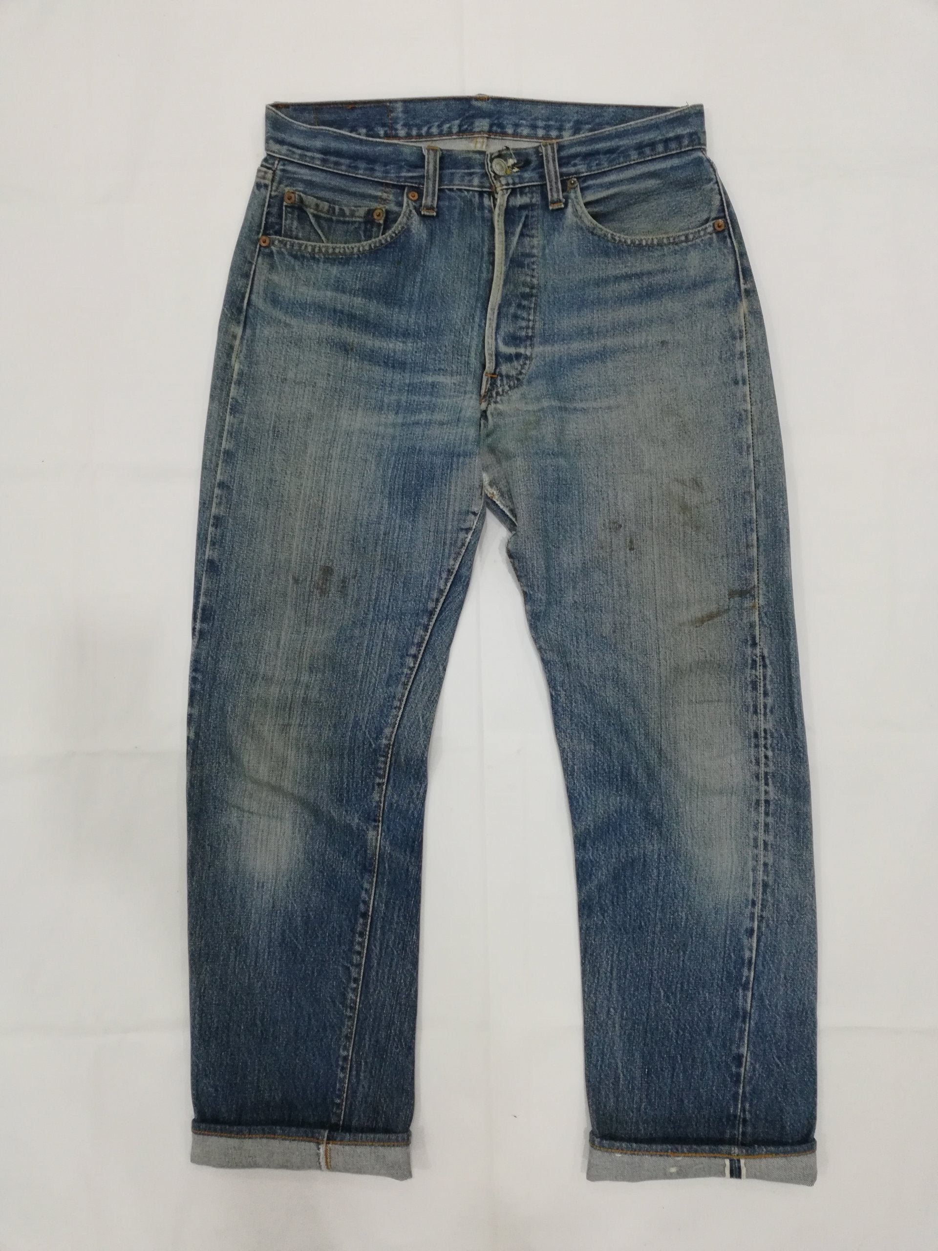 W31 Vintage 80s Levis 501 Redline #6 Selvedge Jeans