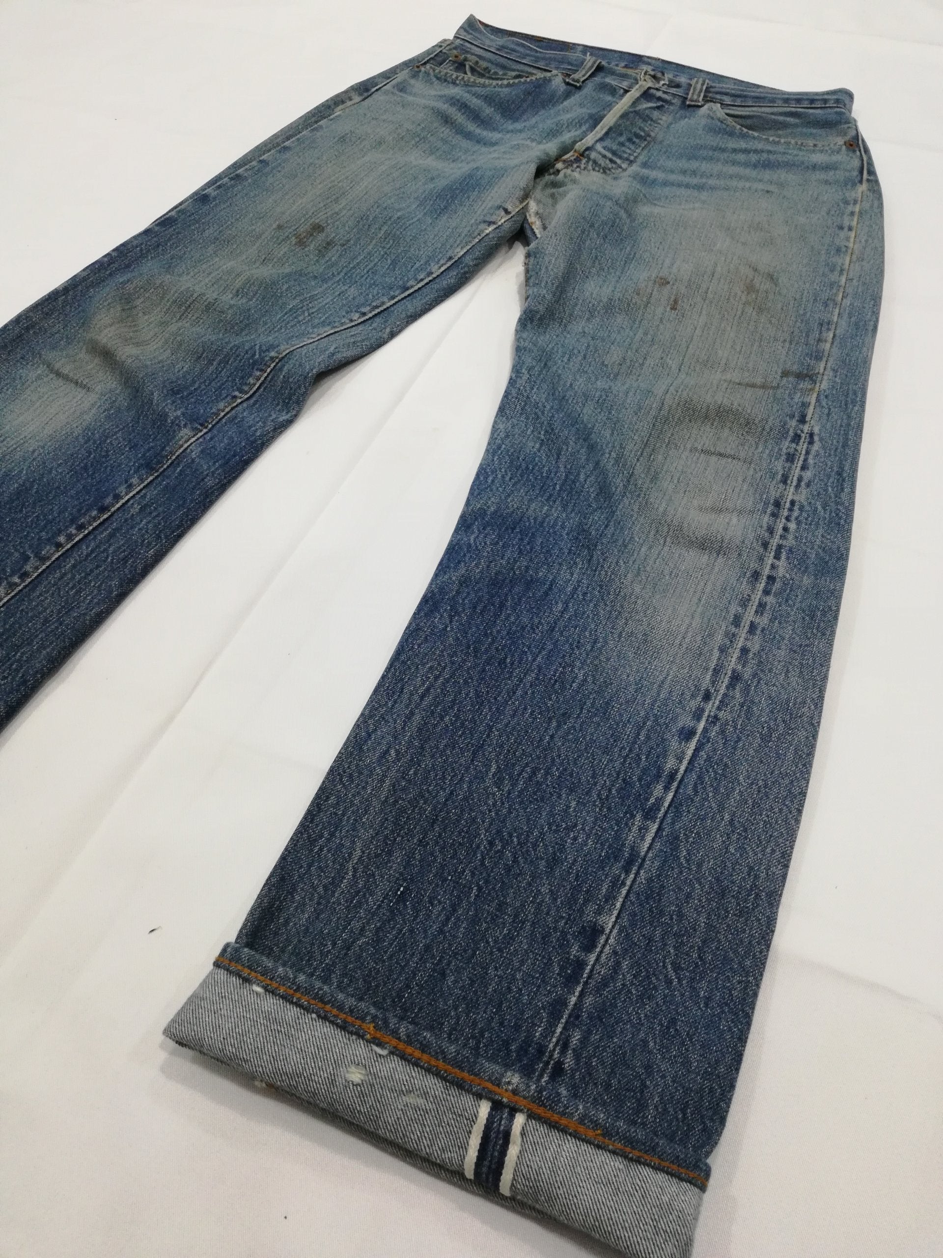 W31 Vintage 80s Levis 501 Redline #6 Selvedge Jeans