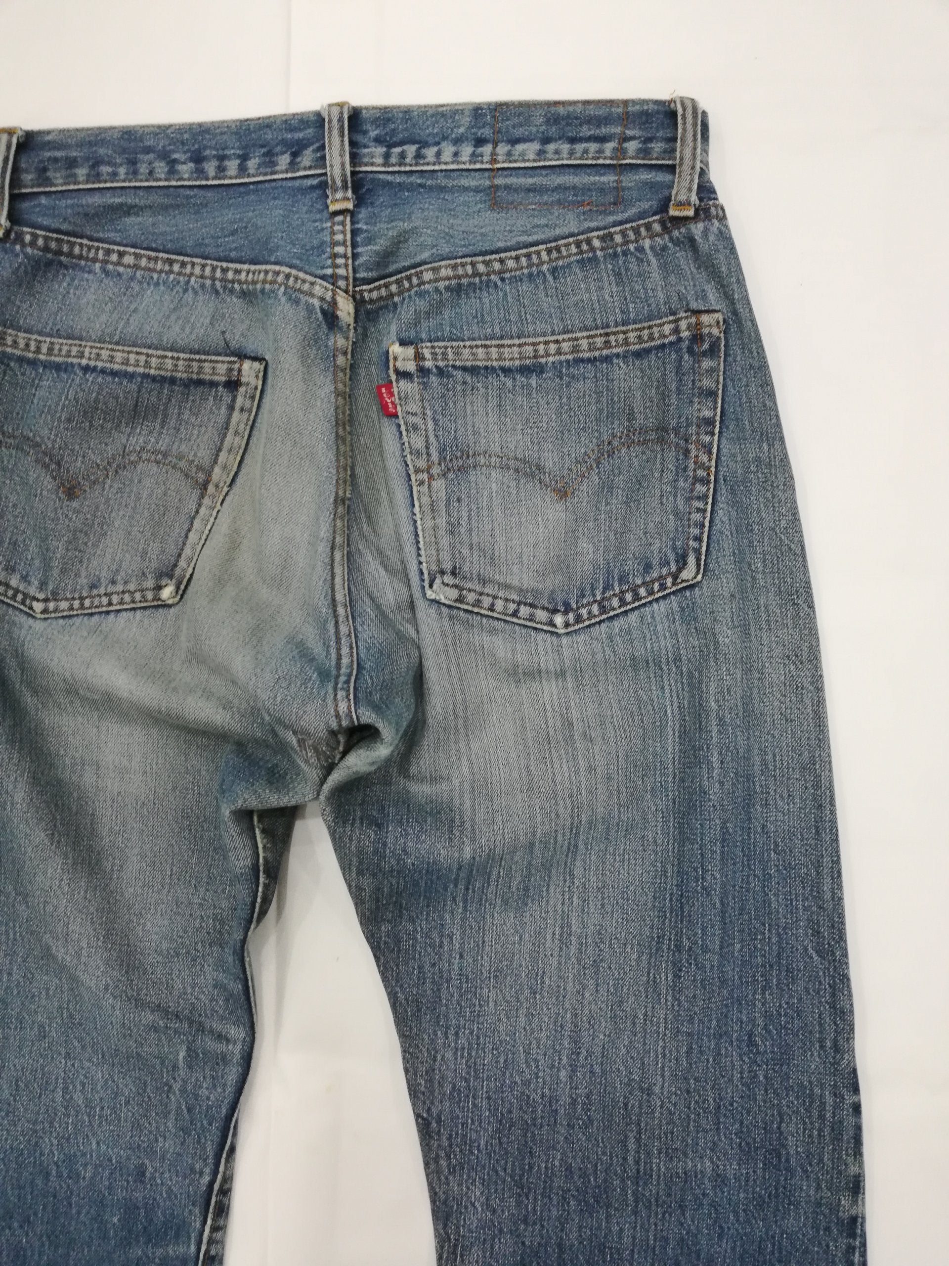 W31 Vintage 80s Levis 501 Redline #6 Selvedge Jeans