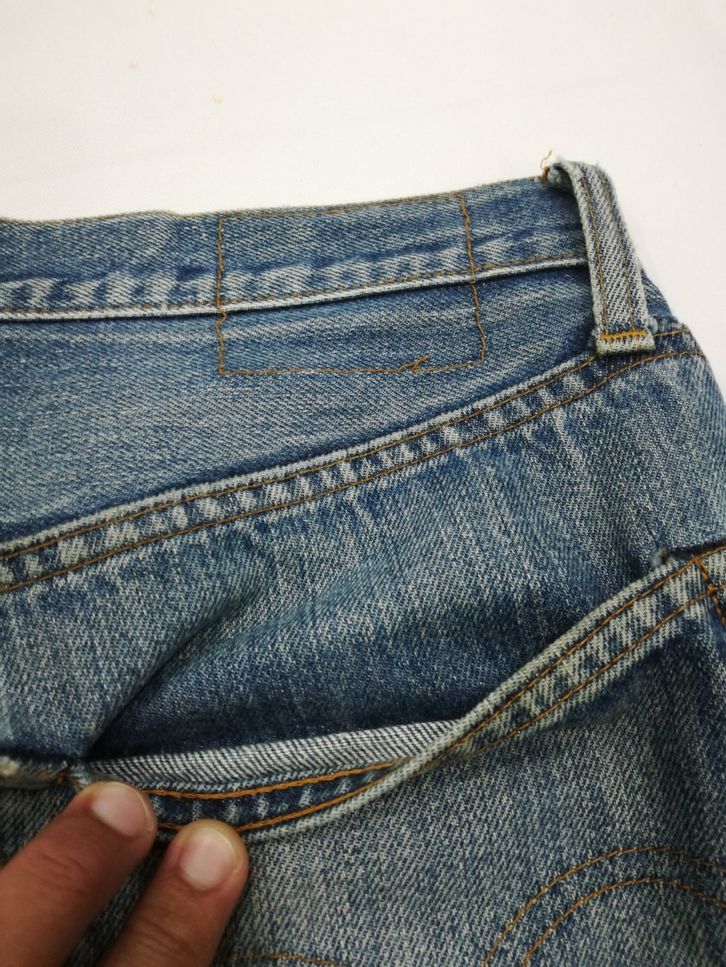 W31 Vintage 80s Levis 501 Redline #6 Selvedge Jeans
