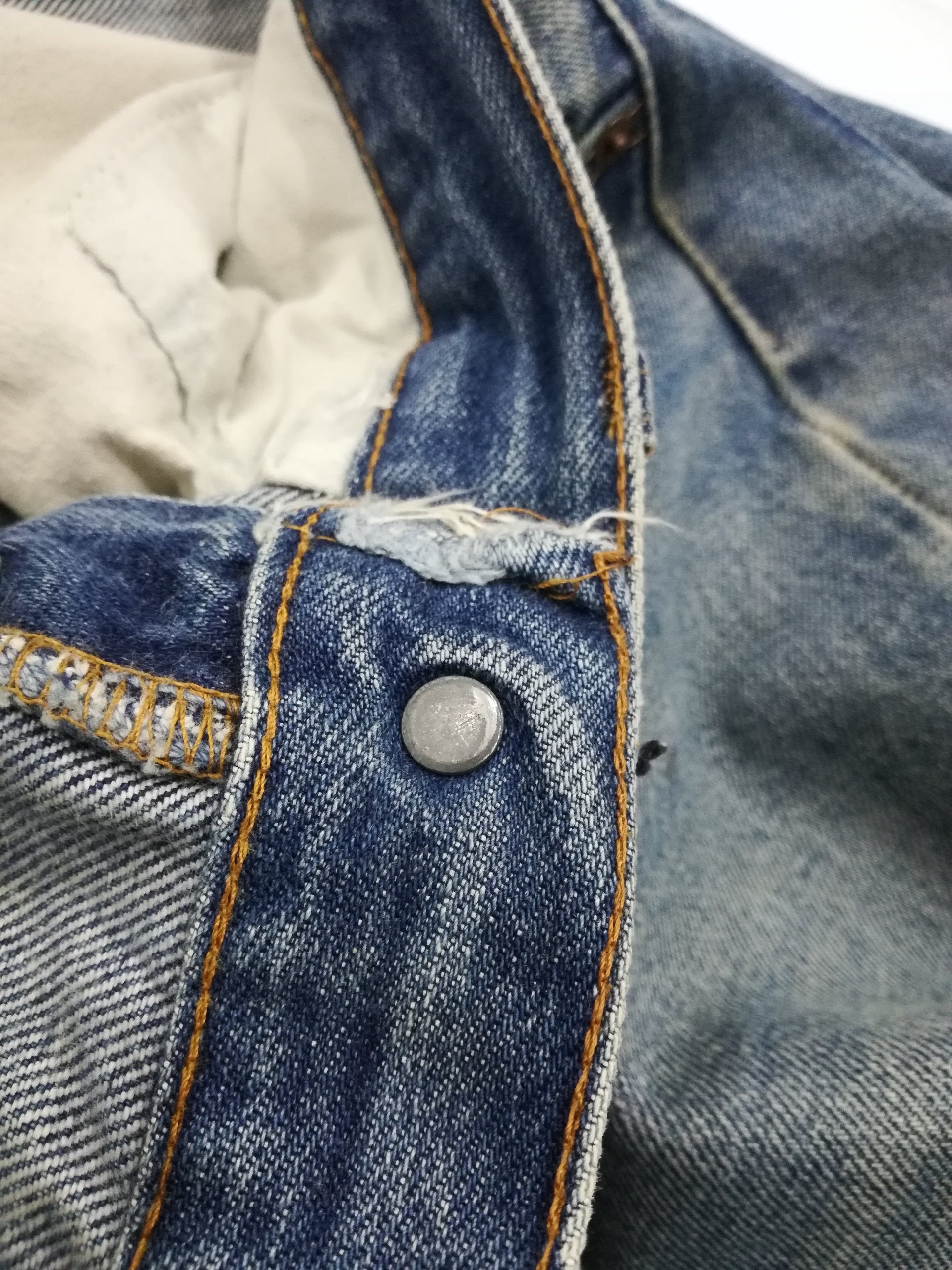 W31 Vintage 80s Levis 501 Redline #6 Selvedge Jeans