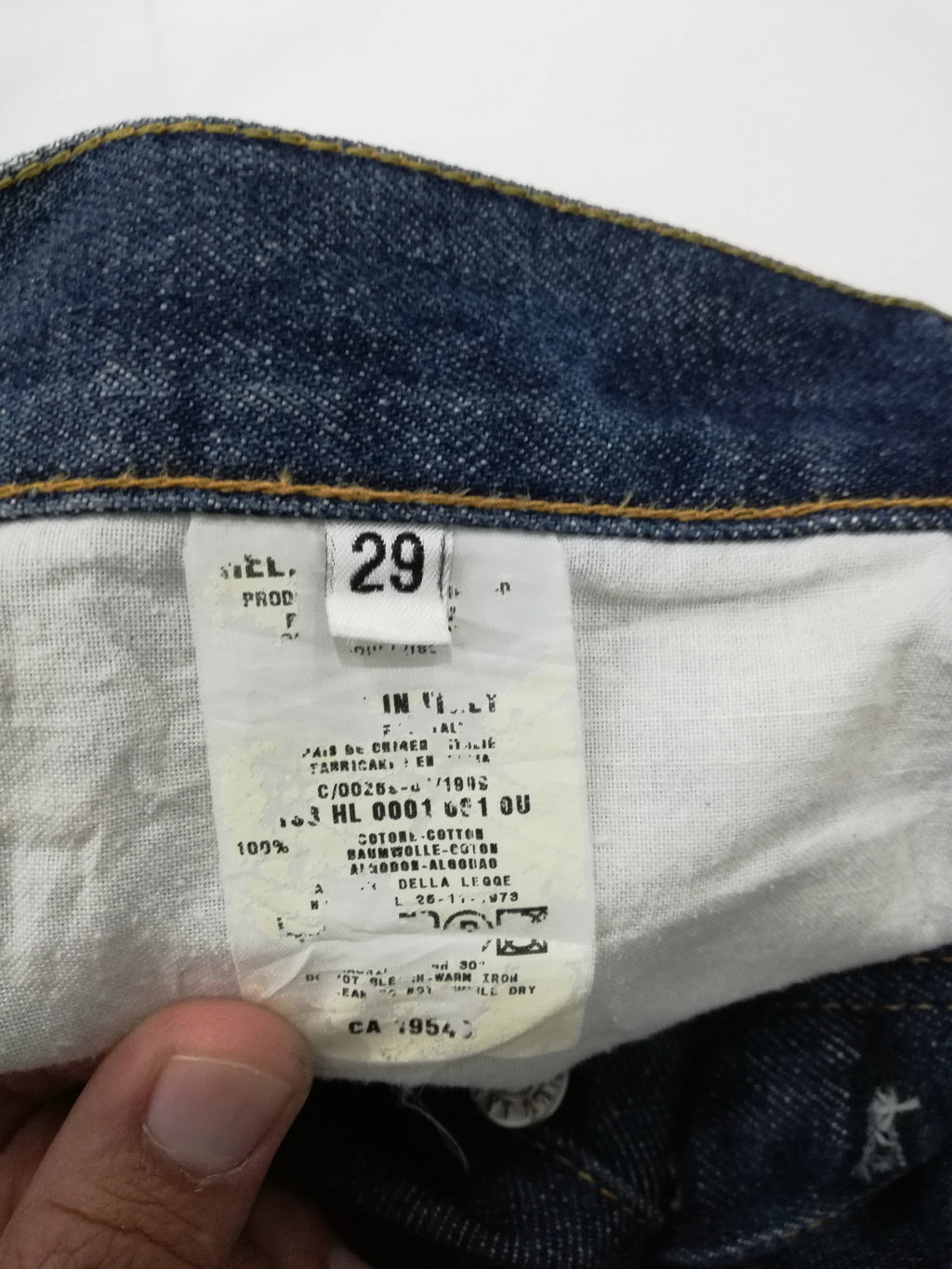 W29 Vintage Helmut Lang 1999 Jeans
