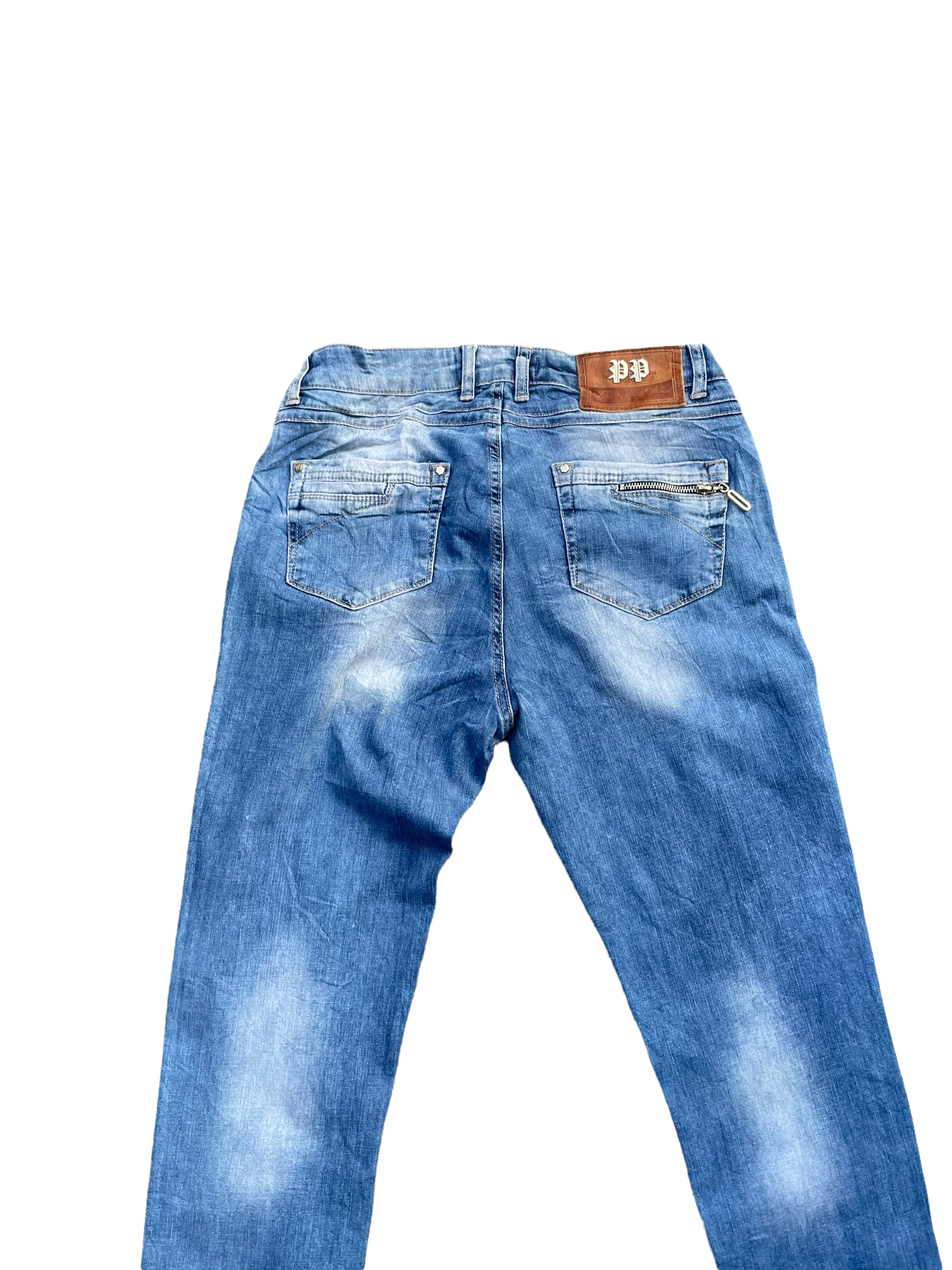 Philipp Plein Distressed Denim