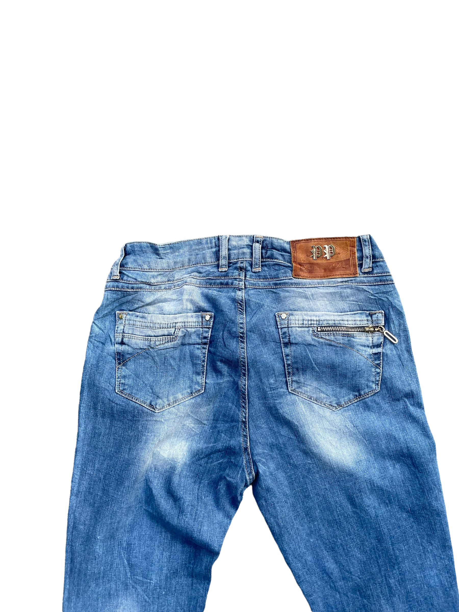 Philipp Plein Distressed Denim