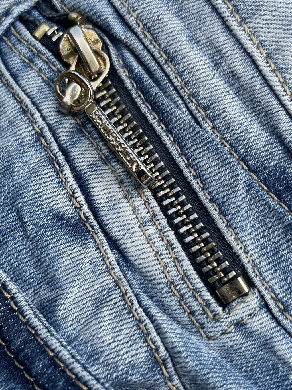 Philipp Plein Distressed Denim