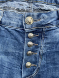 Philipp Plein Distressed Denim