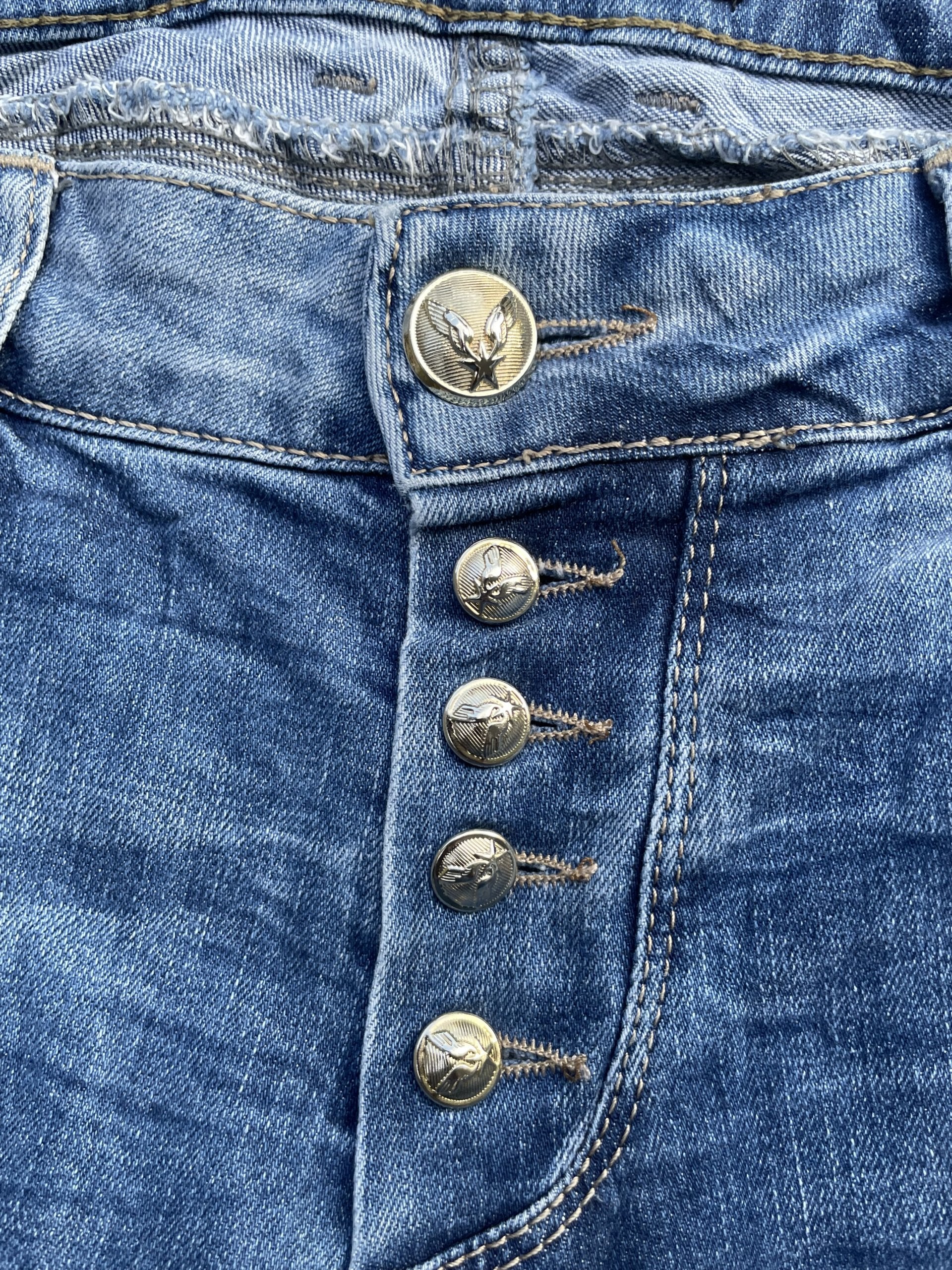 Philipp Plein Distressed Denim